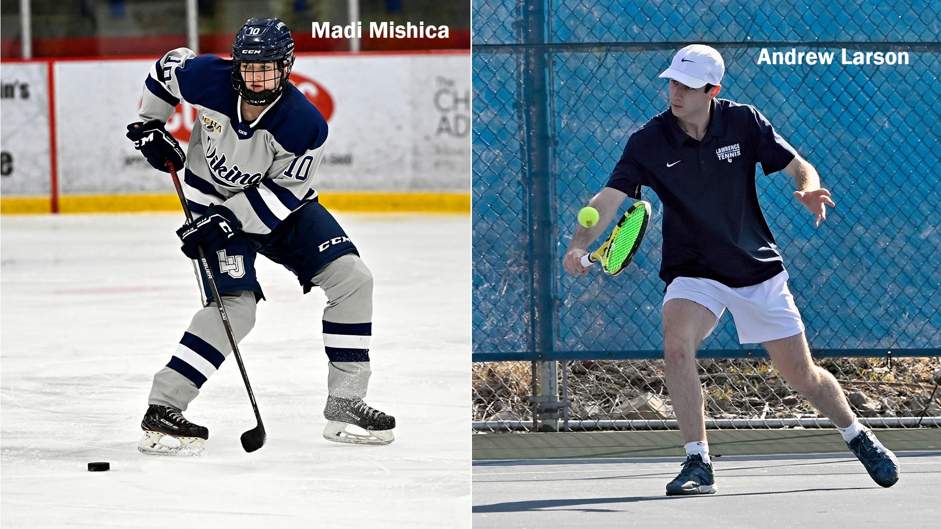 Madi Mishica and Andrew Larson action photos