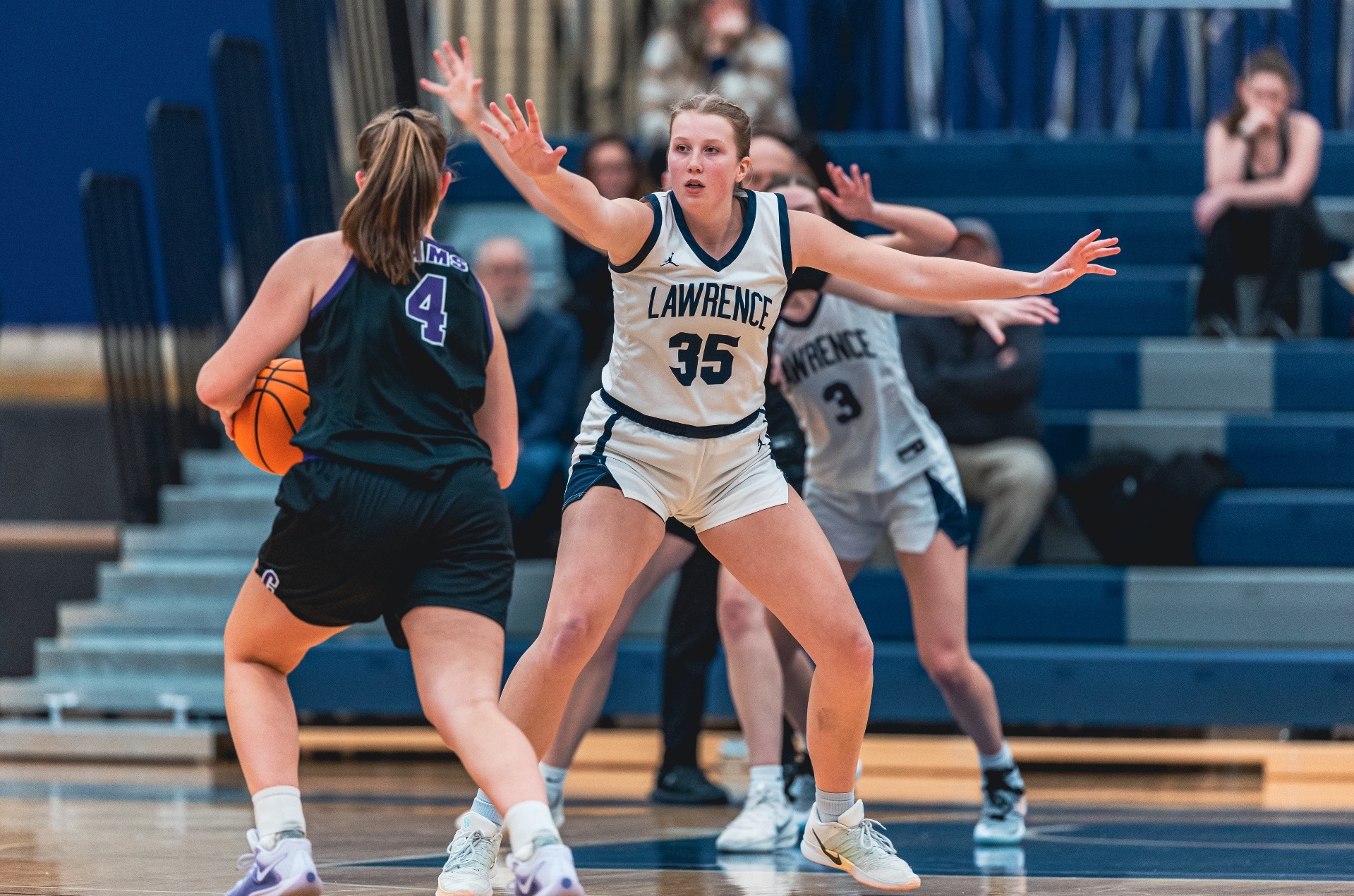 action shot of Josie chose 