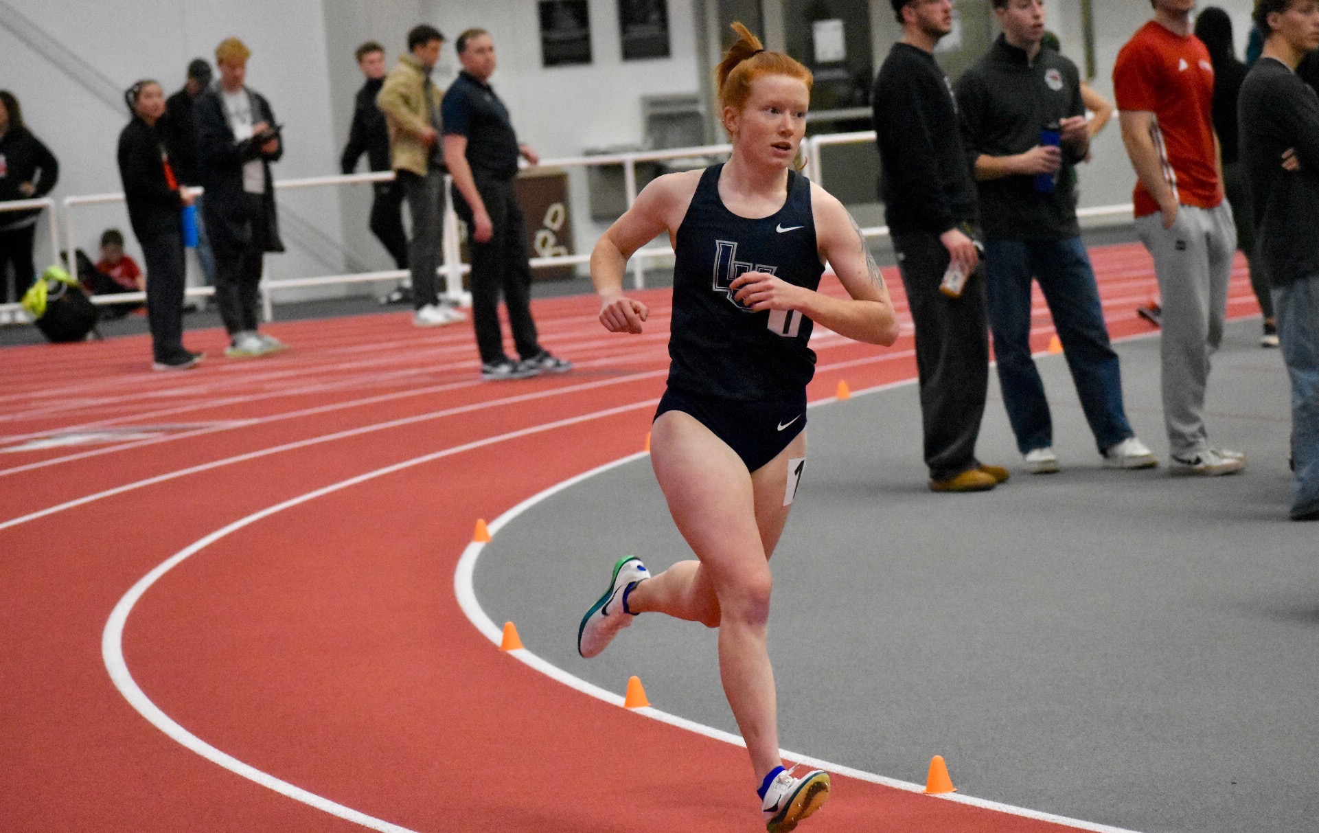 track action shot to Lillian courtnage 
