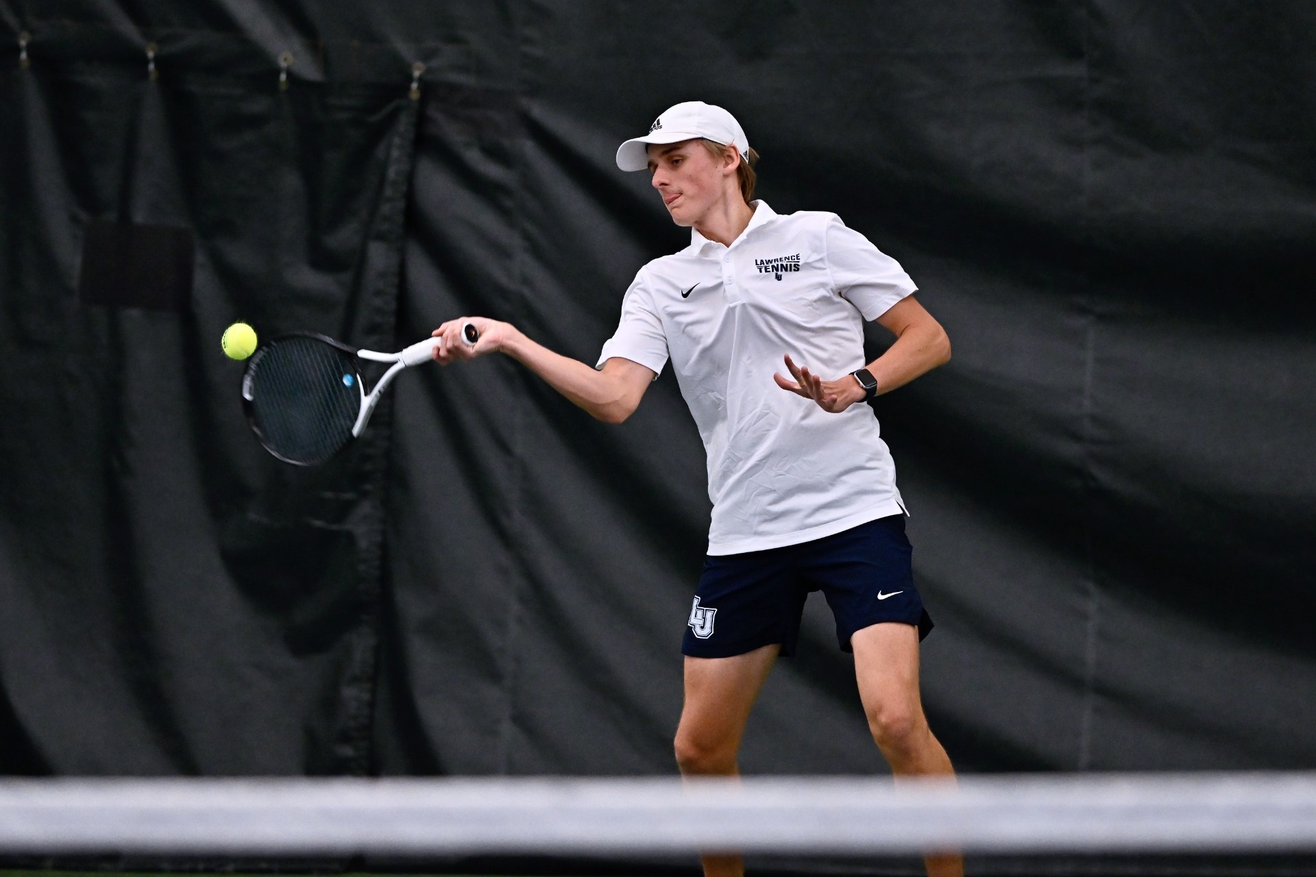 ben hoppe action shot from men tennis 