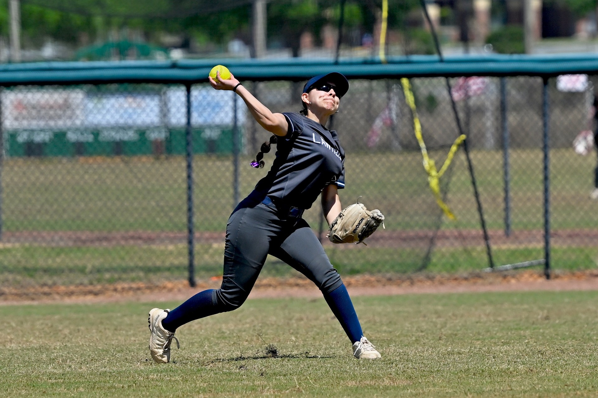 softball action shot 