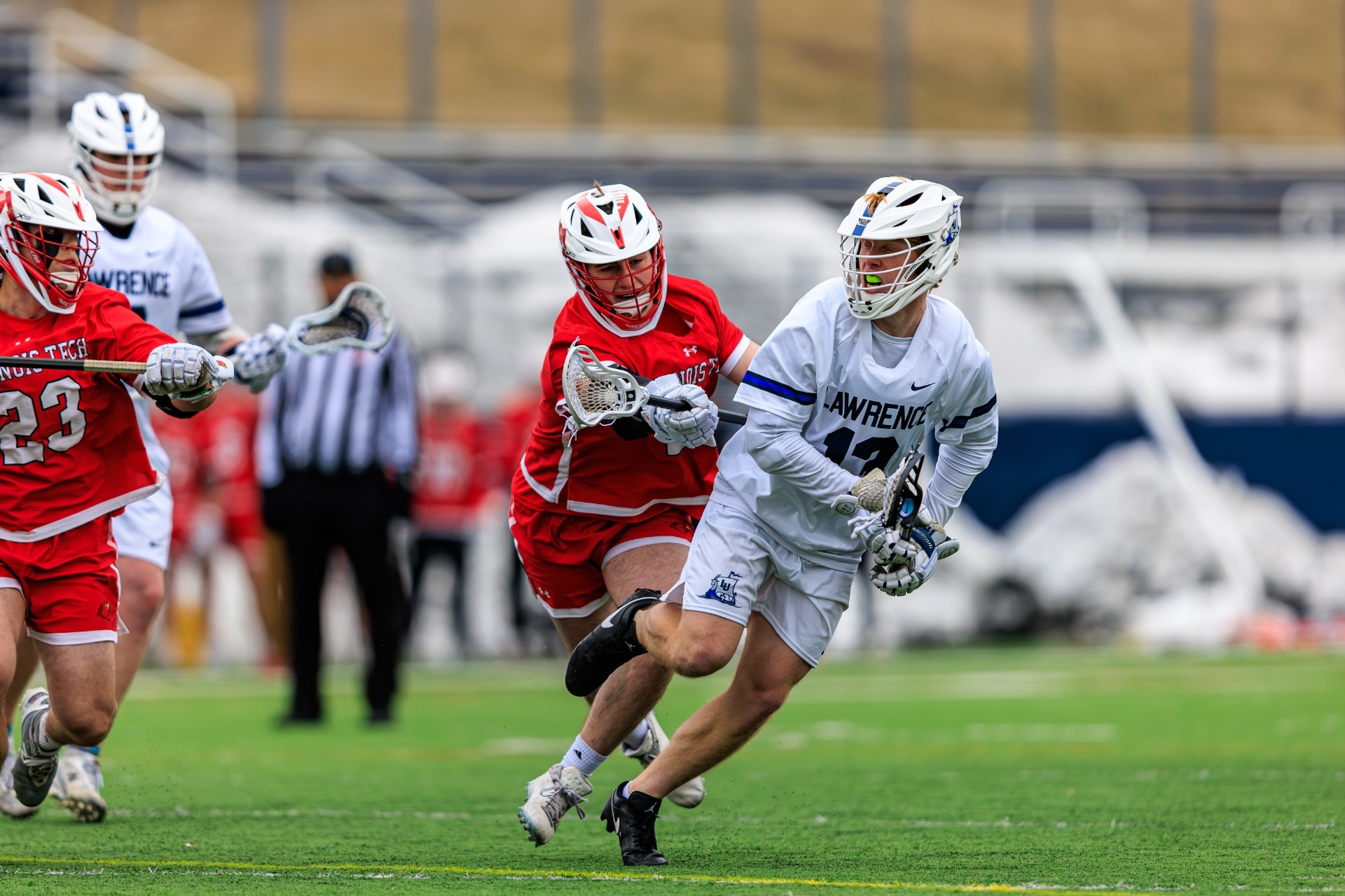mens lax action shot 