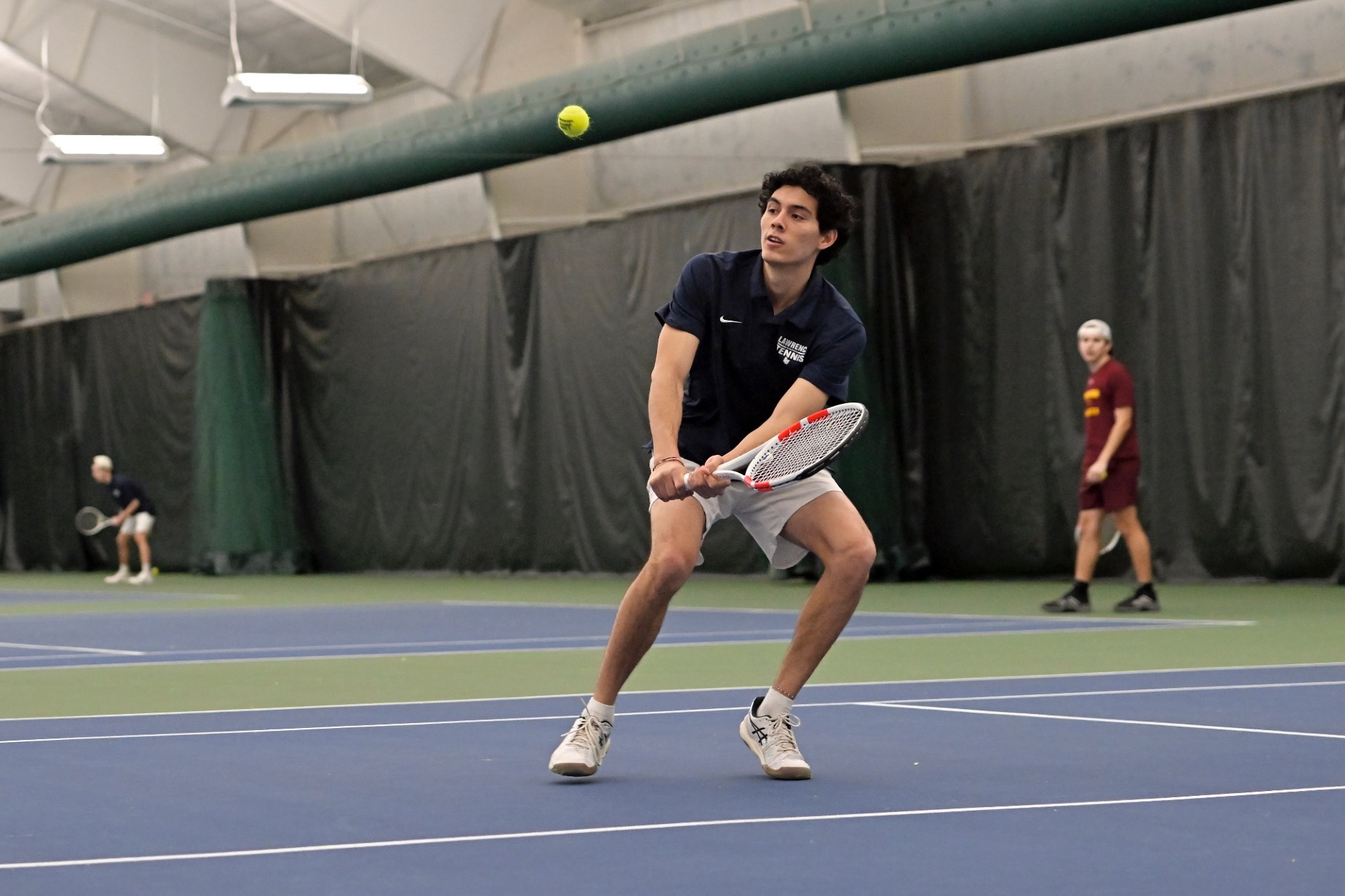 mens tennis action shot 