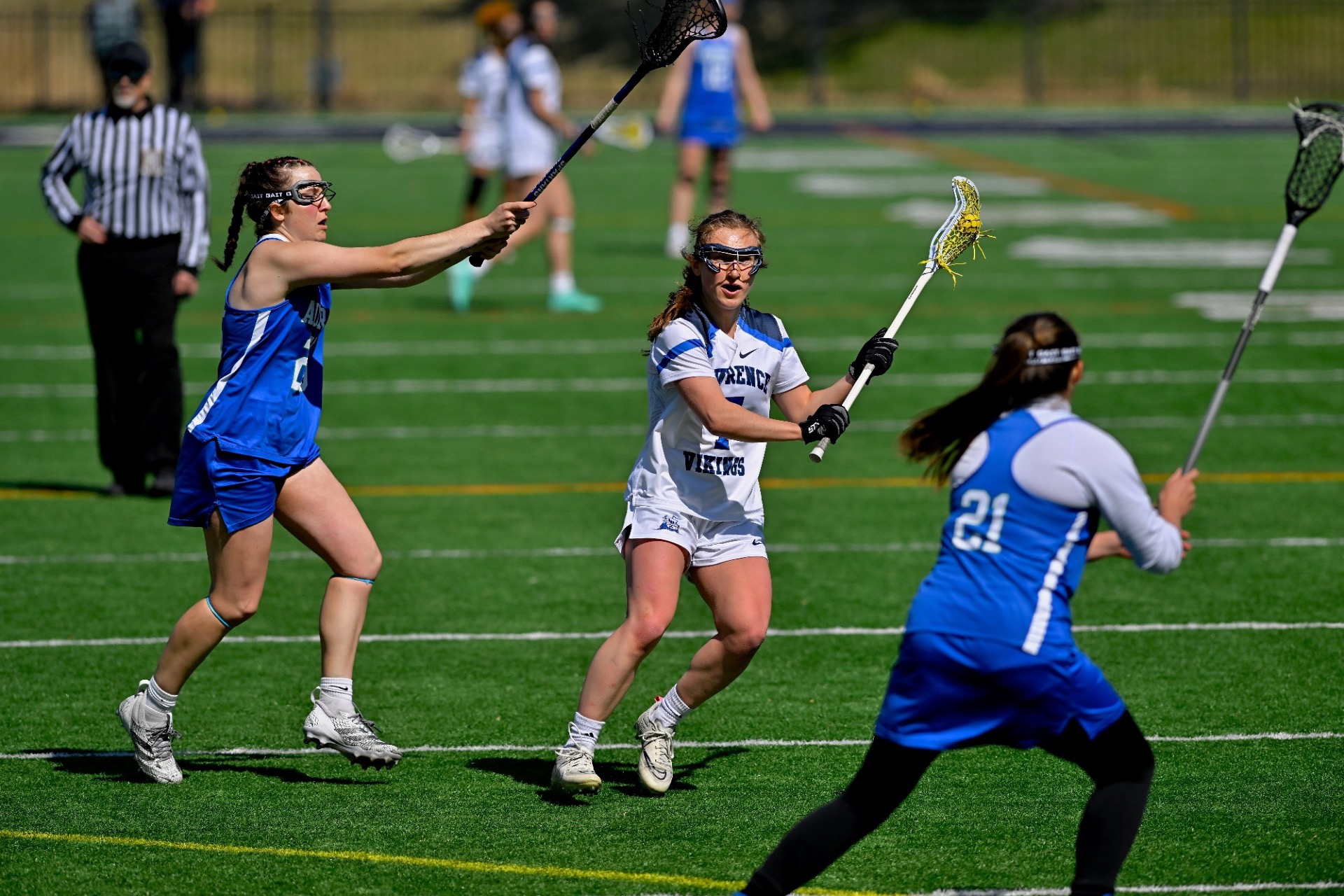 women's lax action shot 