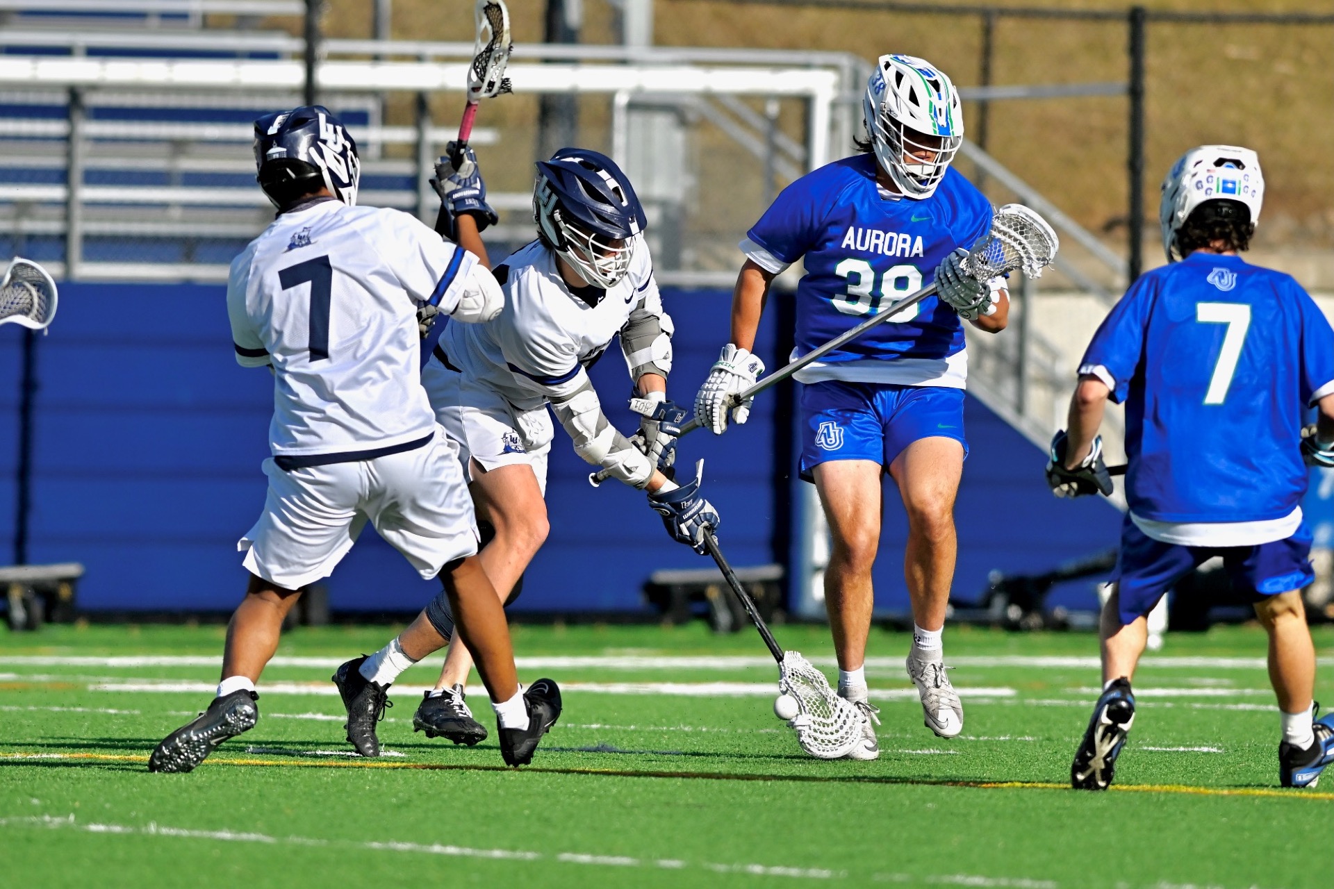 mens lacrosse action shot 