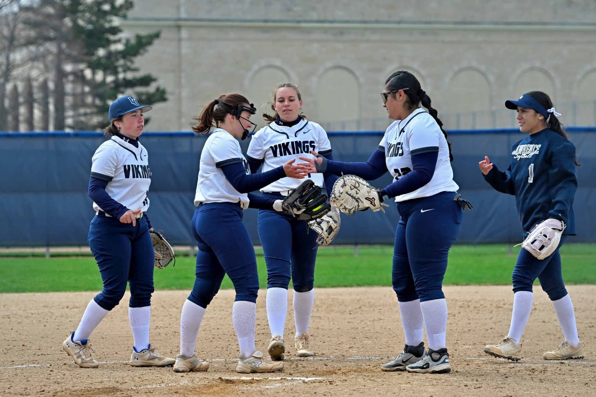 softball action shots