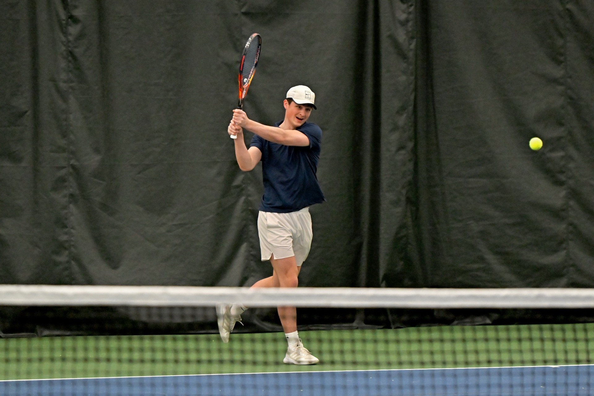 mens tennis action shot 