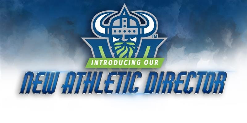 Introducing Our New Athletic Director with Viking Head Logo