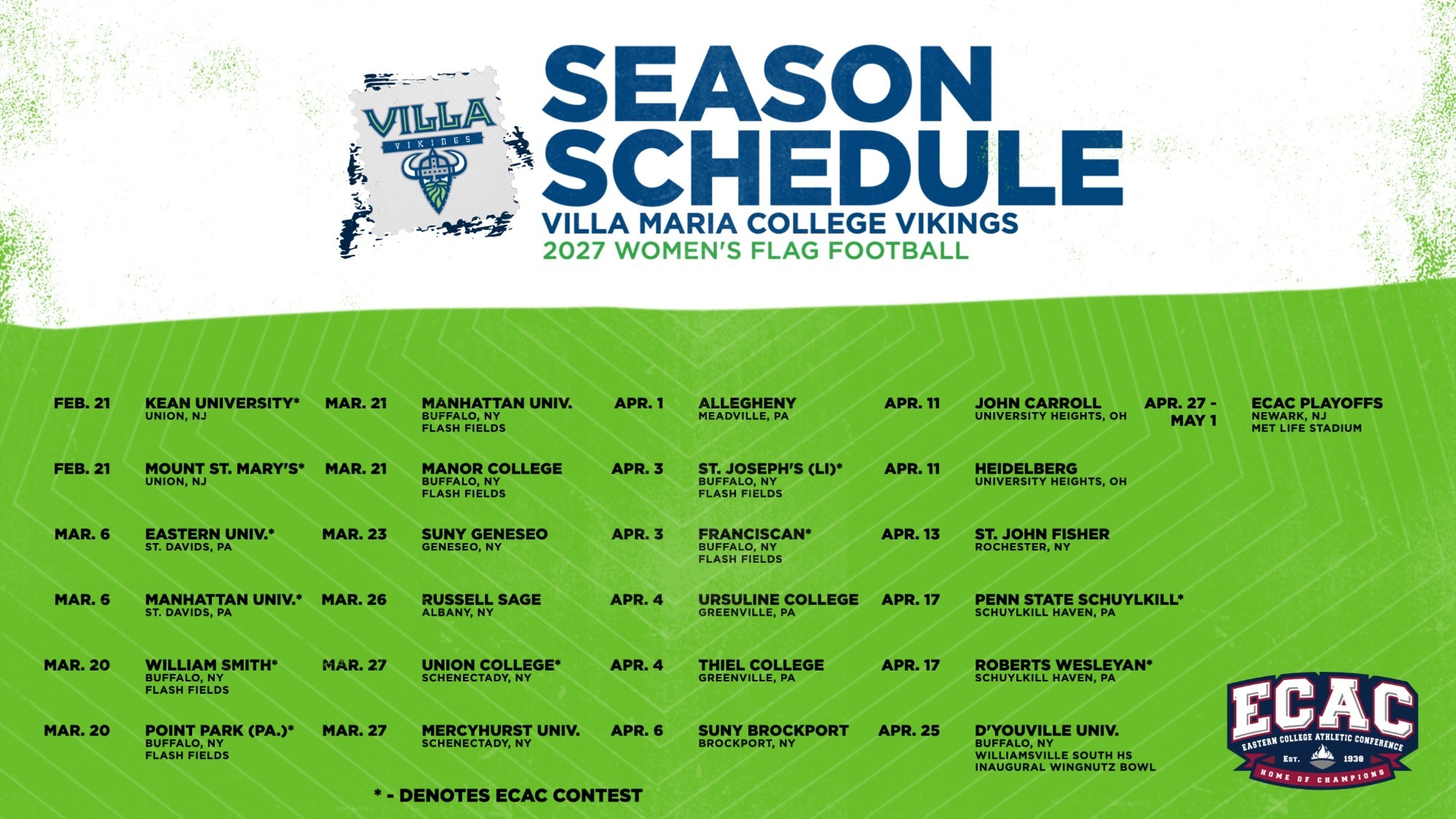 FF Schedule Release