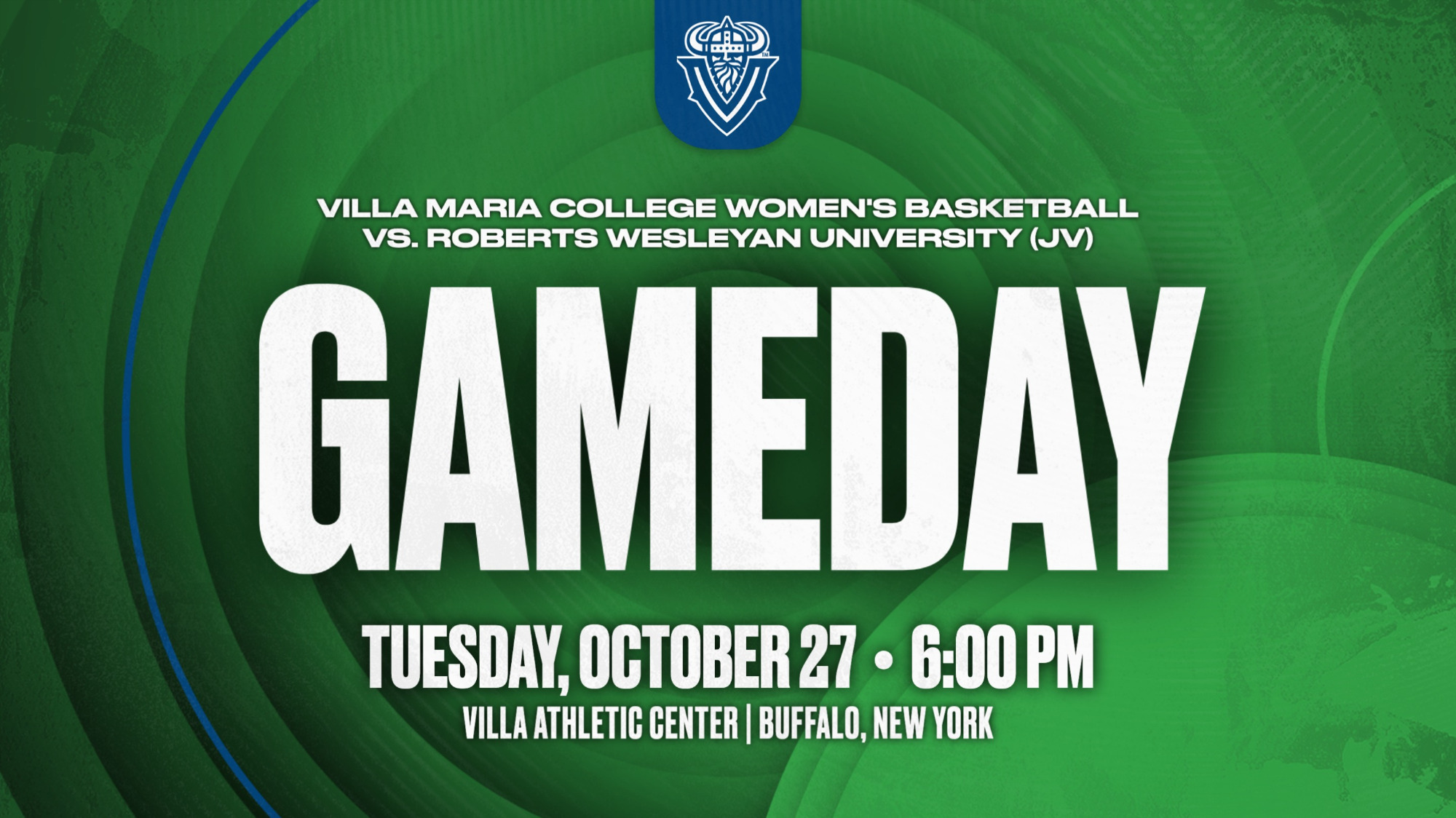 WBB Gameday Graphic vs. RWU
