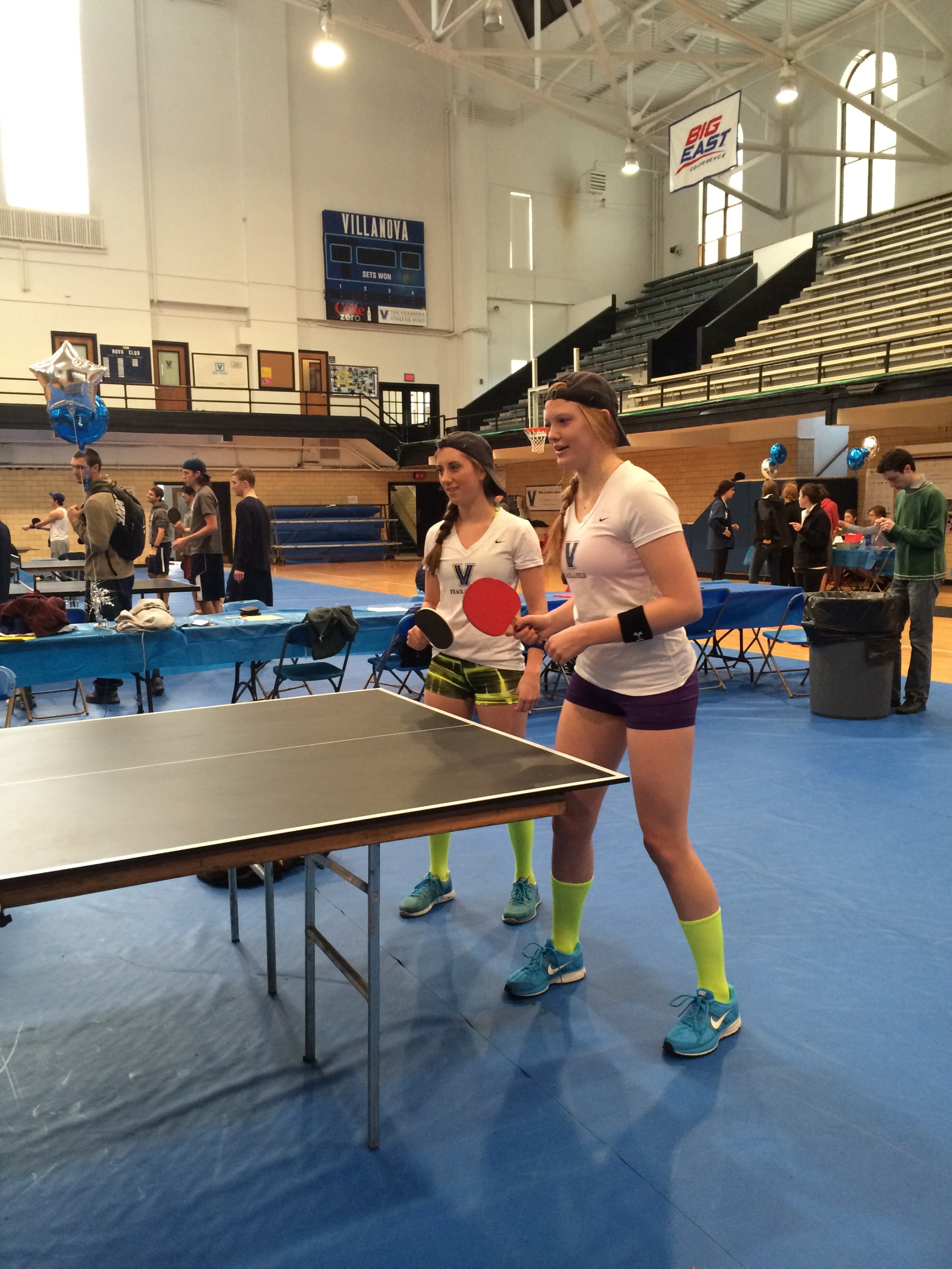 Over 300 student-athletes participated in the Ping Pong fundraiser.