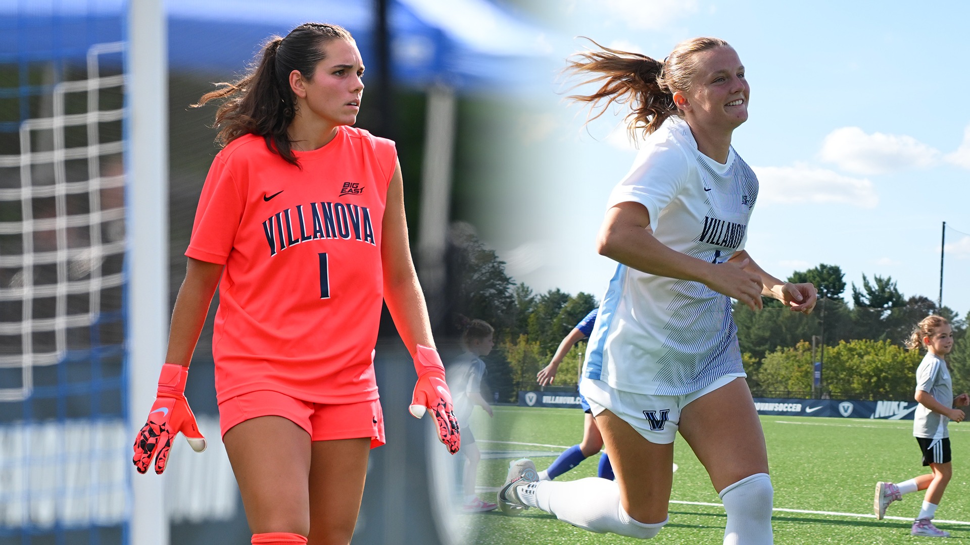 Hannah Dickinson and Bella Panaccione