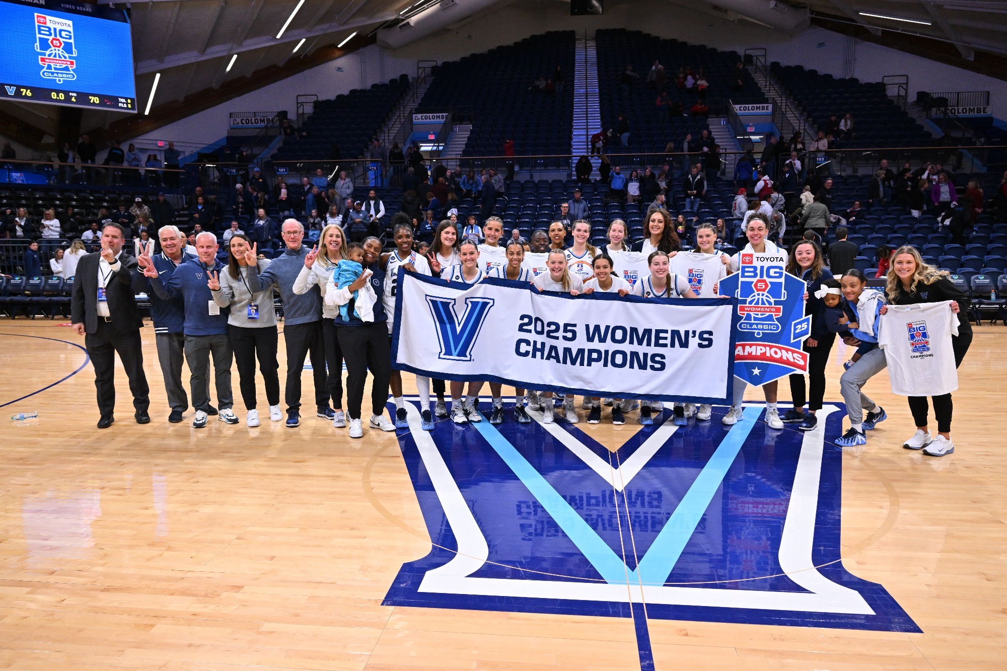 Women’s basketball Big Five Champions