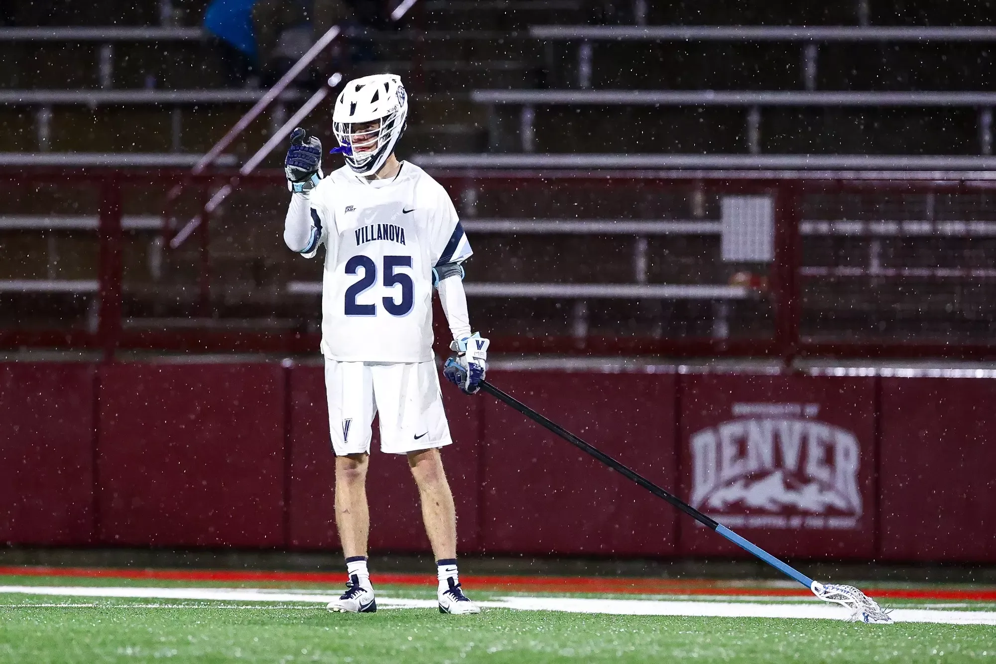 1 MAY 2025: The Villanova Wildcats take on the Providence Friars in the Big East Men’s Lacrosse Championship semifinals in Denver, CO. (Tyler McFarland/Clarkson Creative Photography)