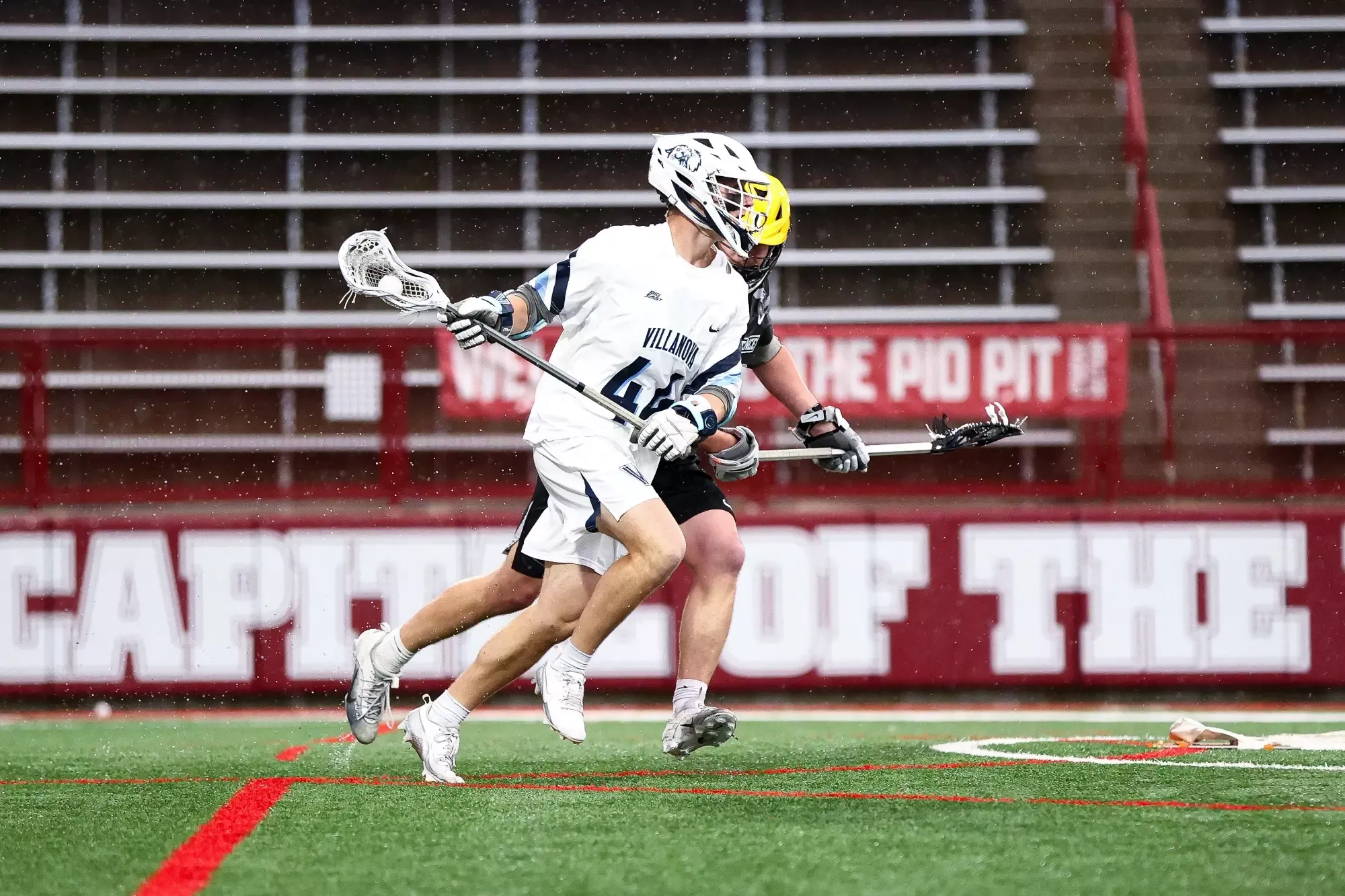 1 MAY 2025: The Villanova Wildcats take on the Providence Friars in the Big East Men’s Lacrosse Championship semifinals in Denver, CO. (Tyler McFarland/Clarkson Creative Photography)