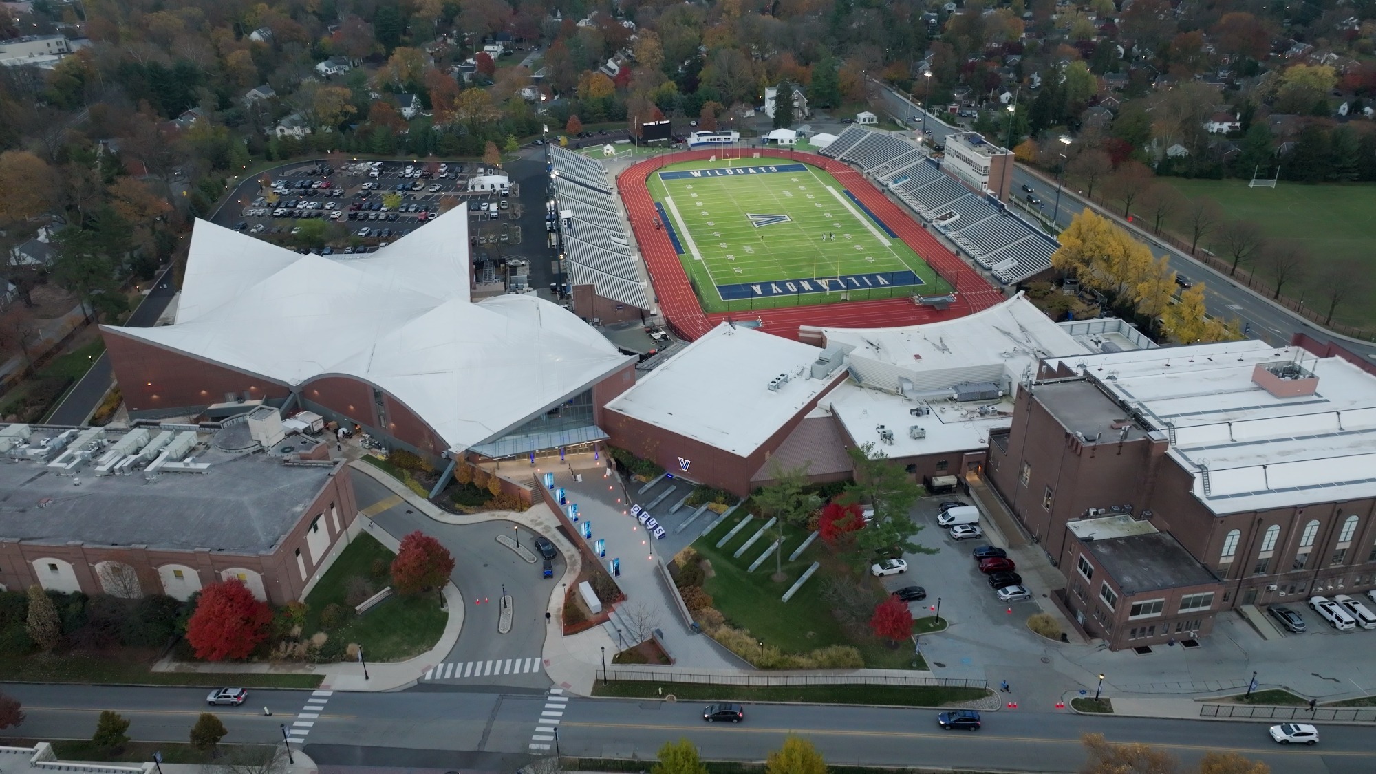 Facilities Drone Shot