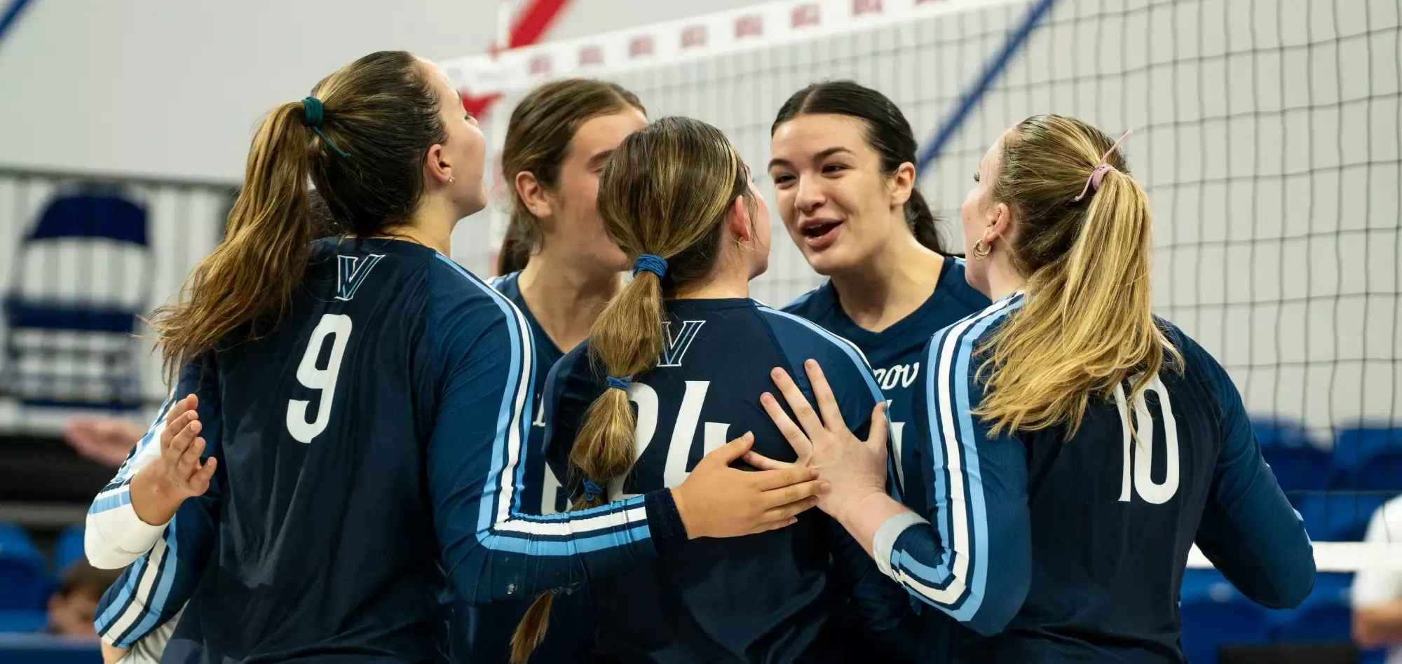 Volleyball Celebration vs. Iowa State 9.11