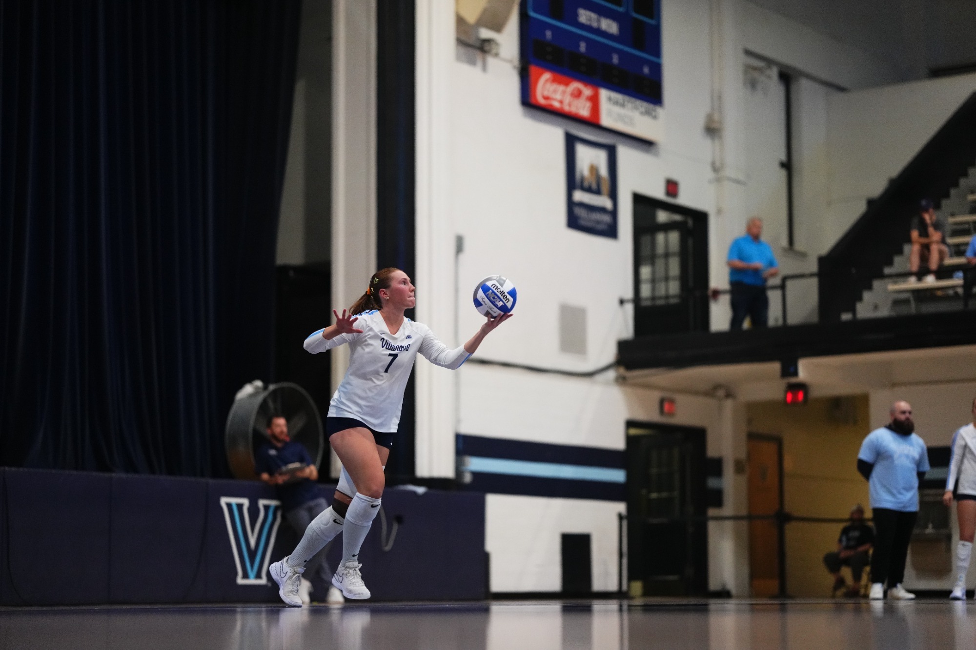 Alyssa Nelson serve vs. Providence 10.2