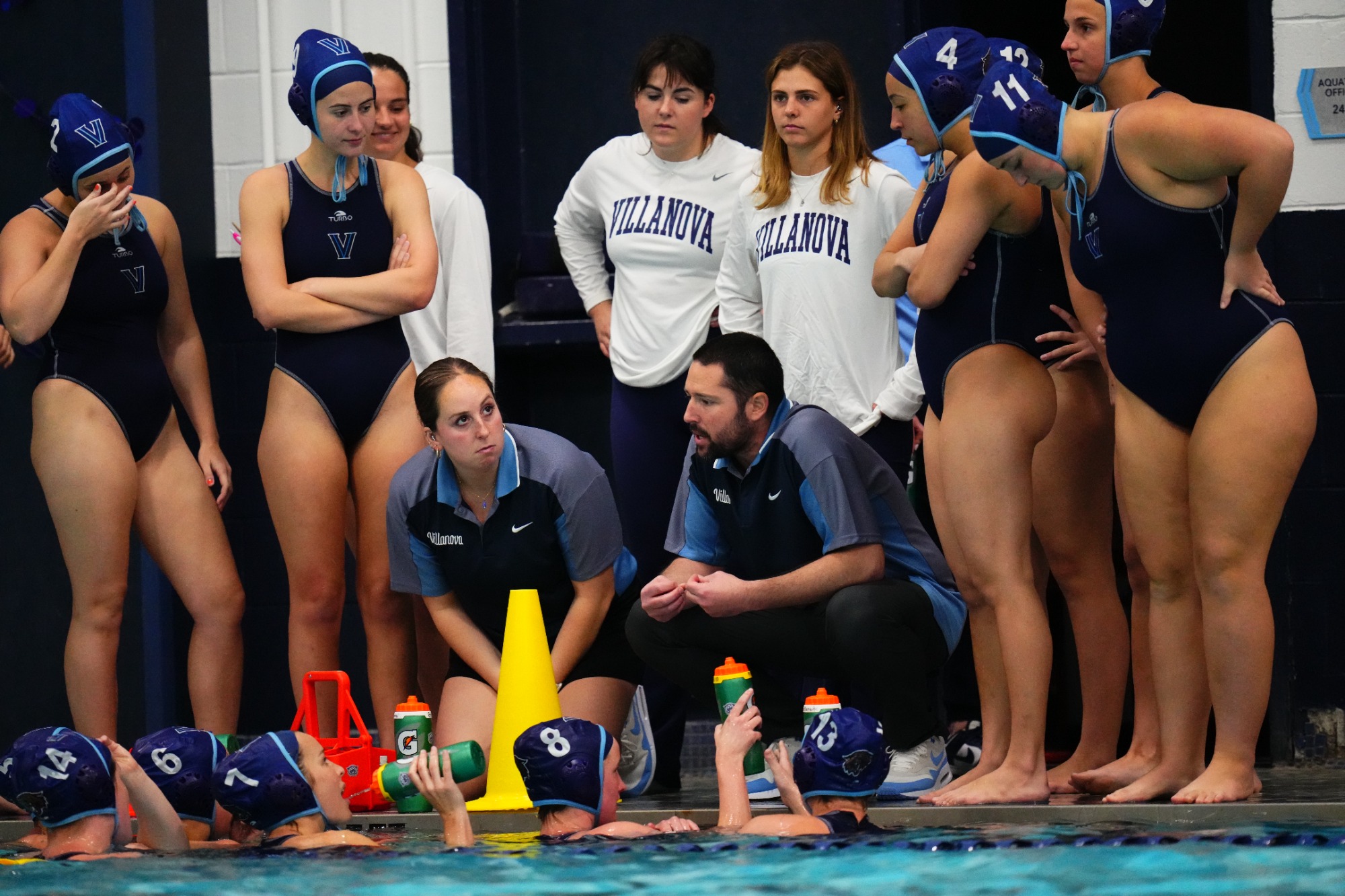 Water Polo Huddle