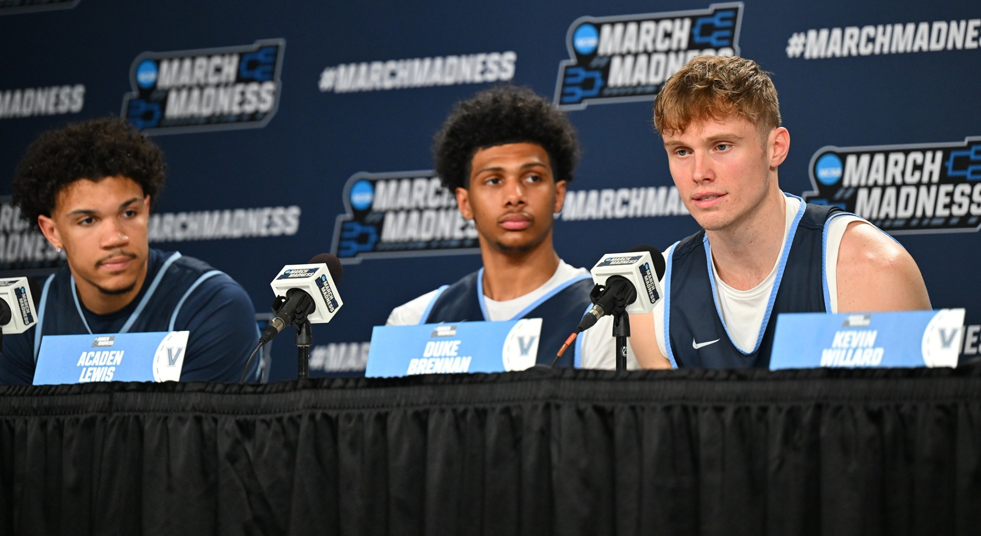 Tyler Perkins, Acaden Lewis and Duke Brennan