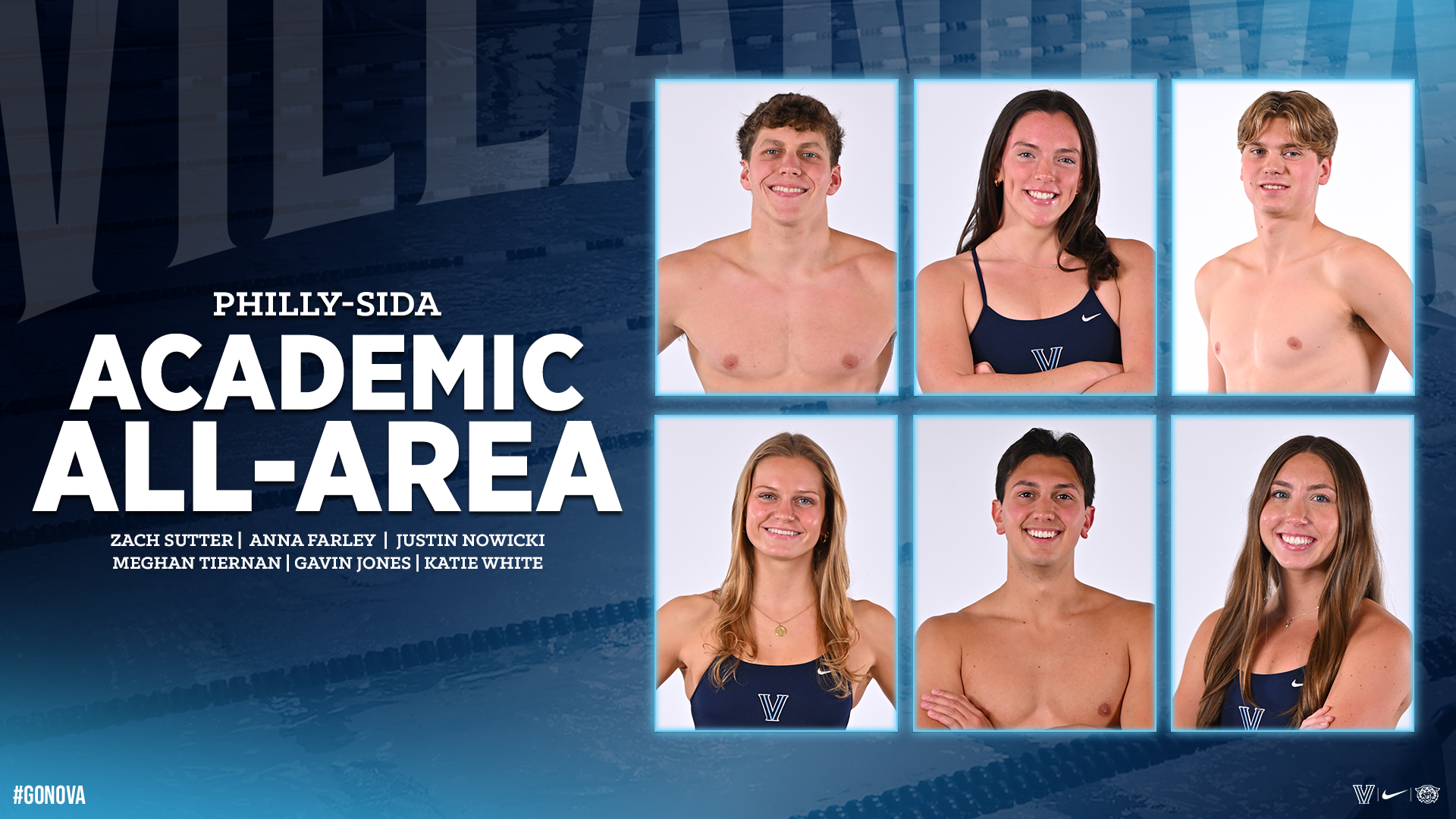 Swimming and Diving Academic All-Area