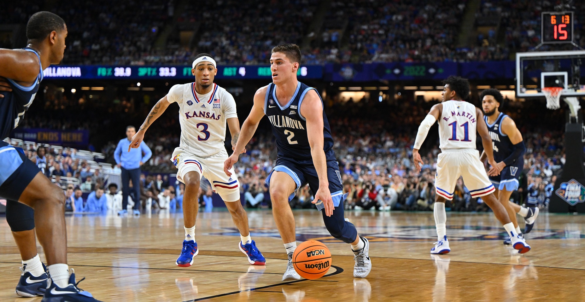 Collin Gillespie vs Kansas