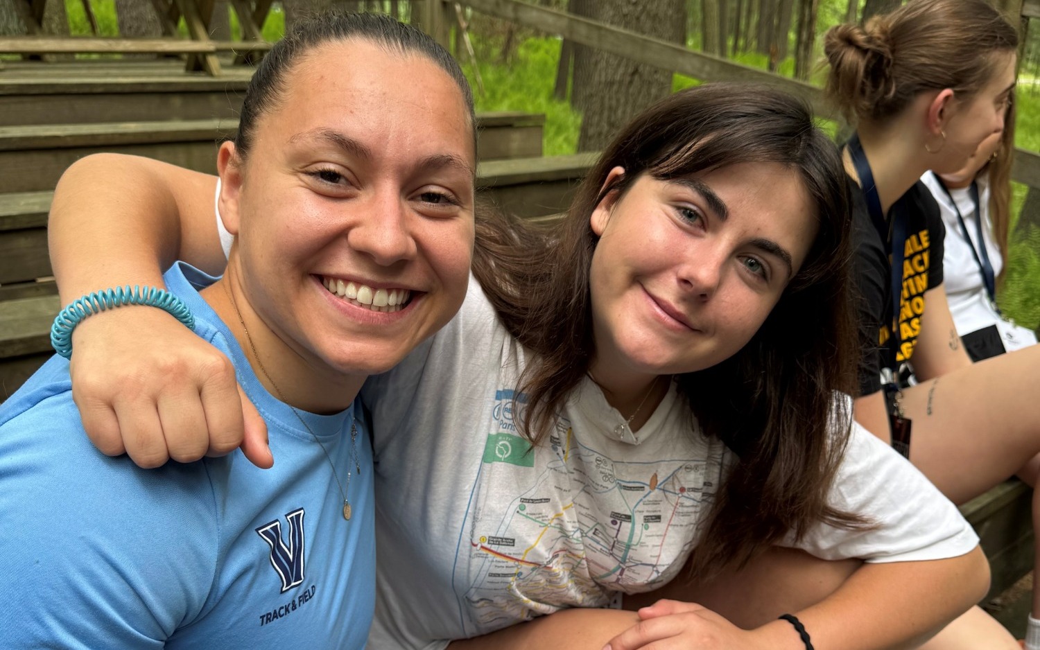 Maria Deaviz and Lauren Short