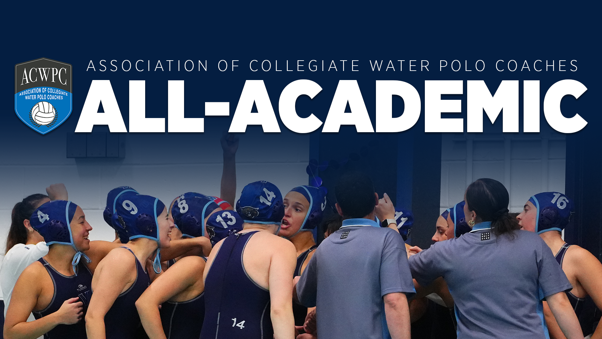 Water Polo ACWPC All-Academic Award Header