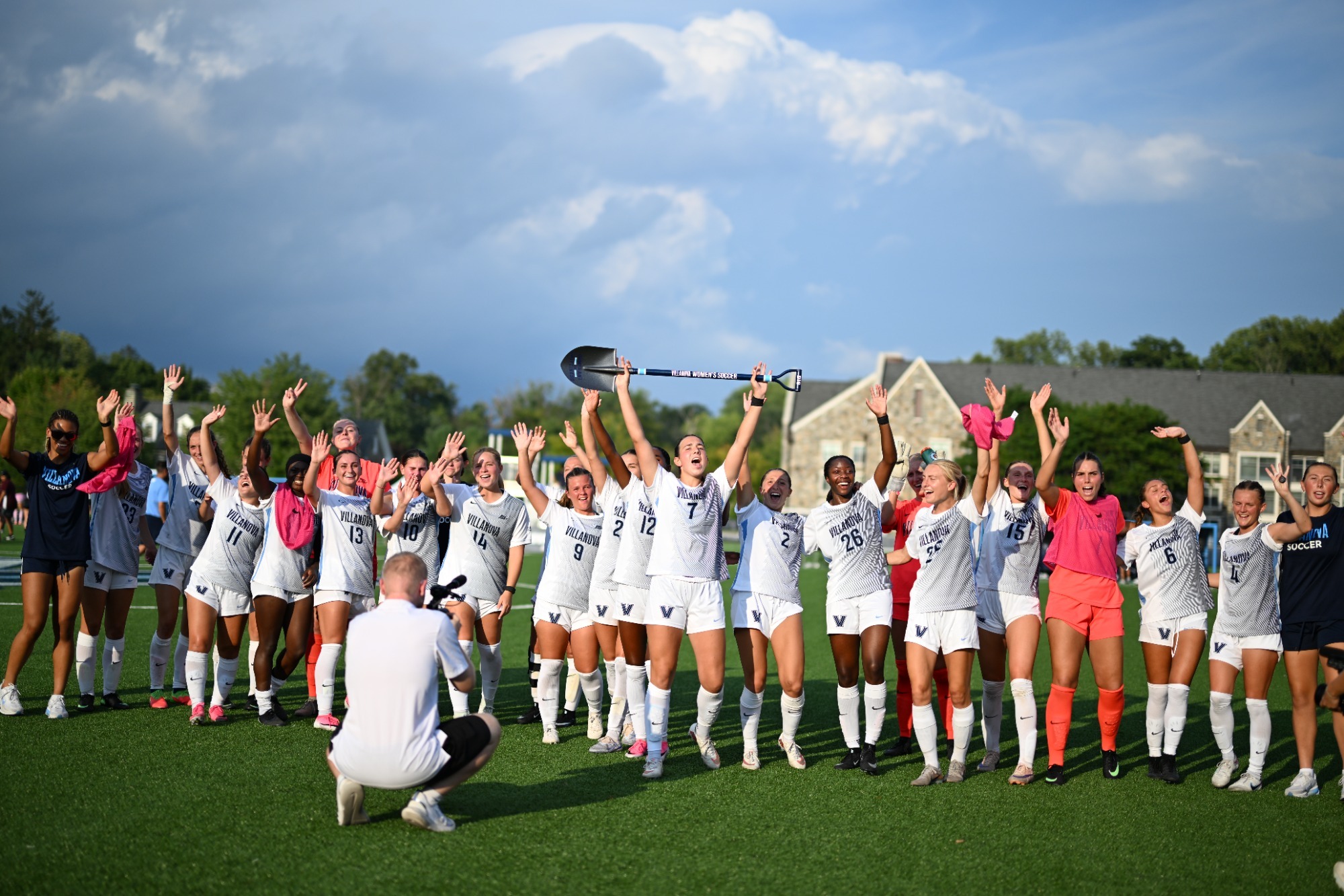 Villanova Women's Soccer Celebration