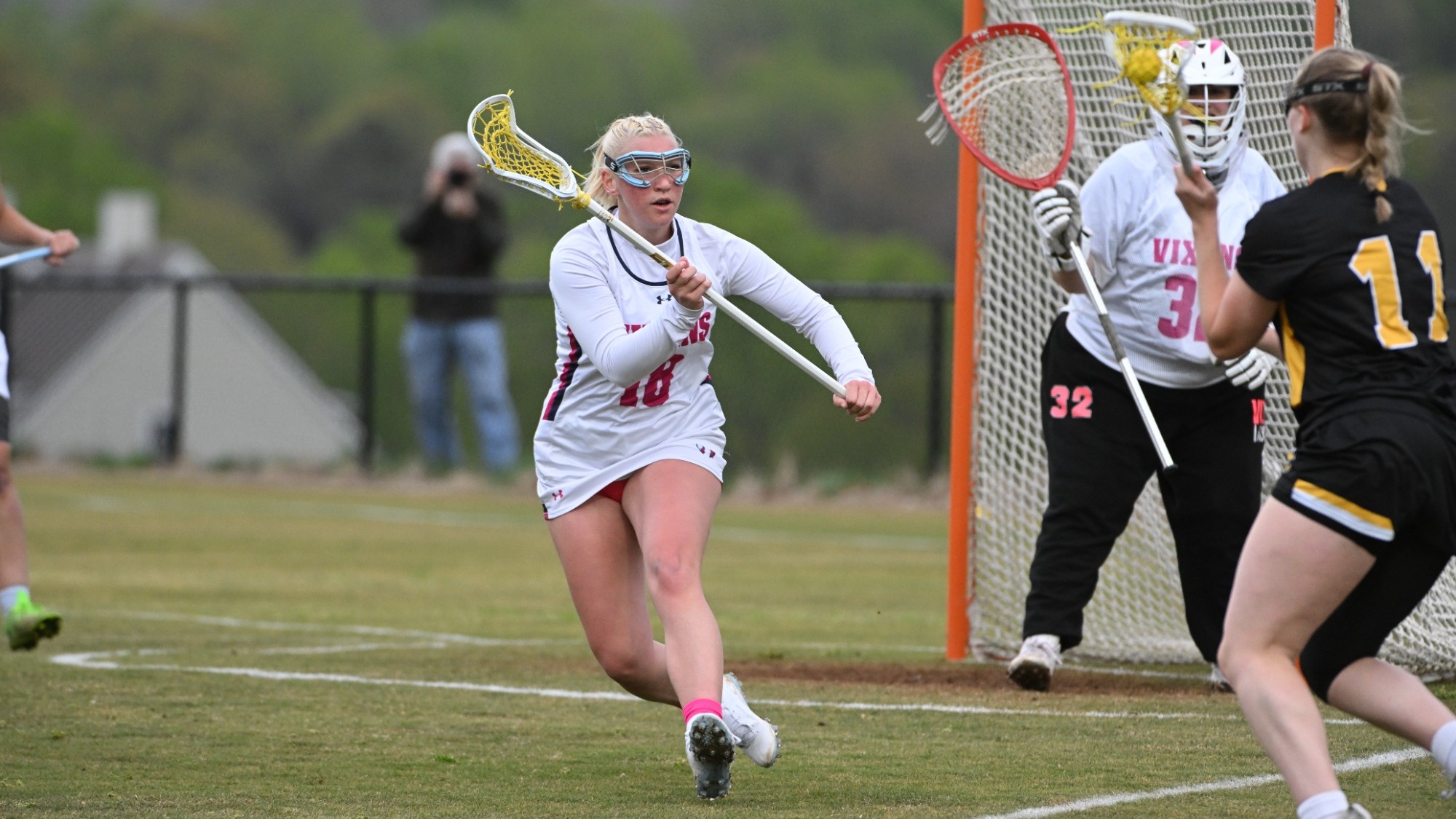Larkin Shire LAX Action Shot 24-25