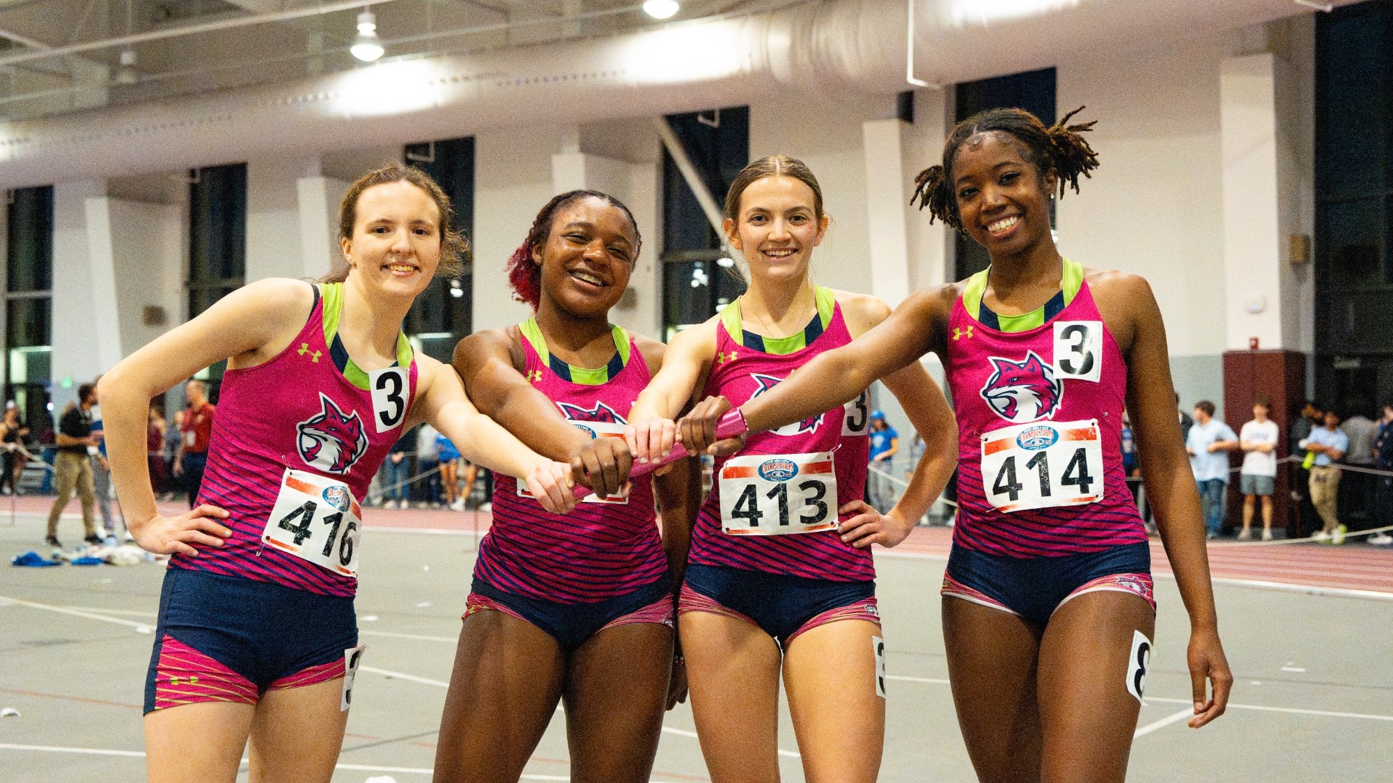 Indoor Track & Field Action Shot 25-26