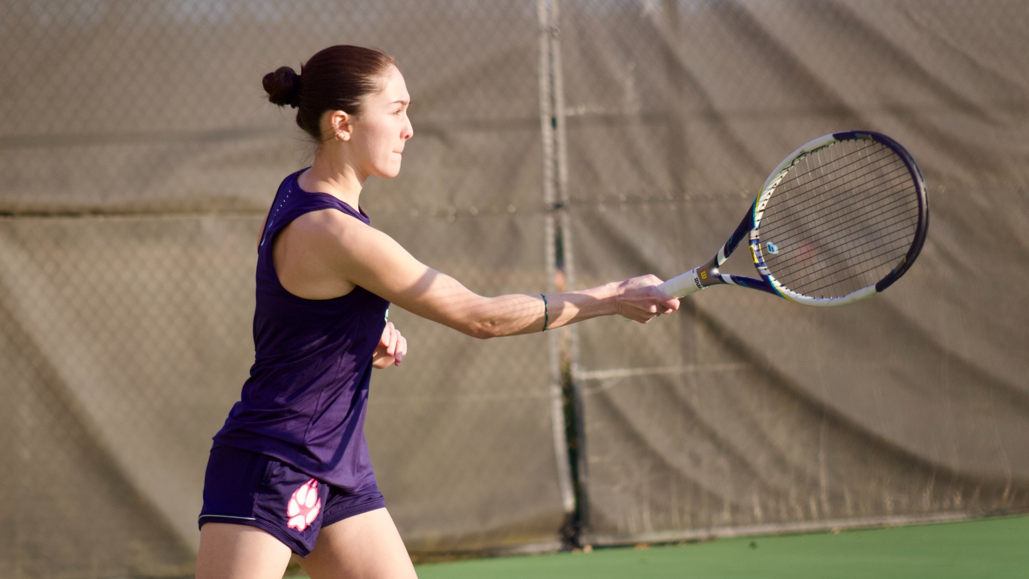 Gianna Guadagno Tennis Action Shot 25-26