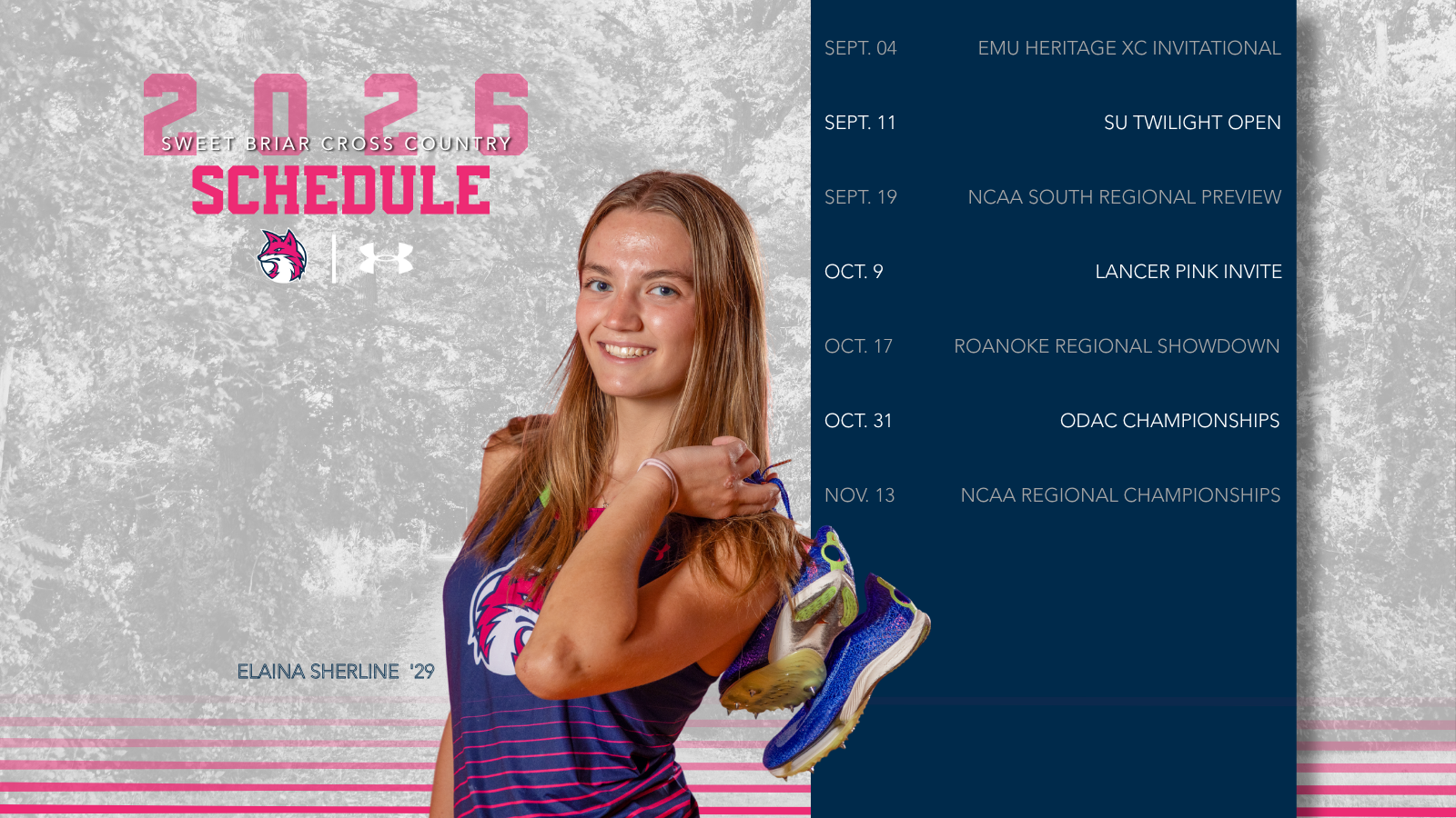 XC 2026 Schedule