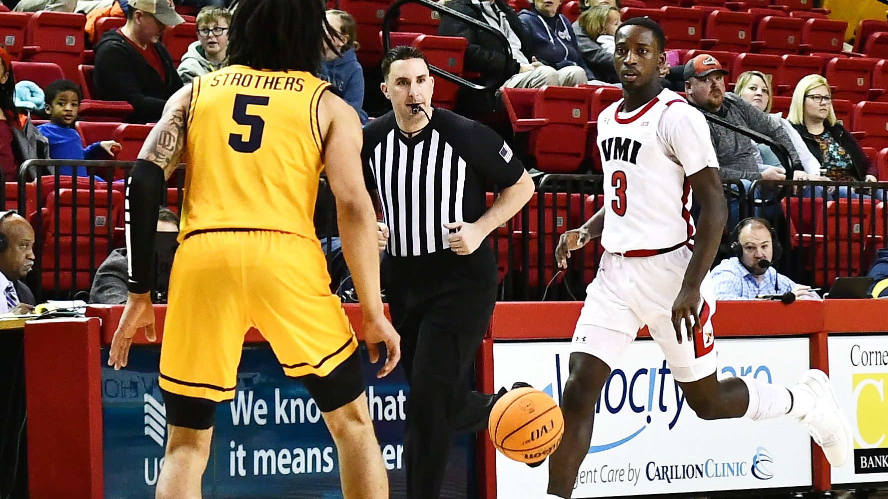 ETSU edges VMI Basketball 6965 Virginia Military Institute