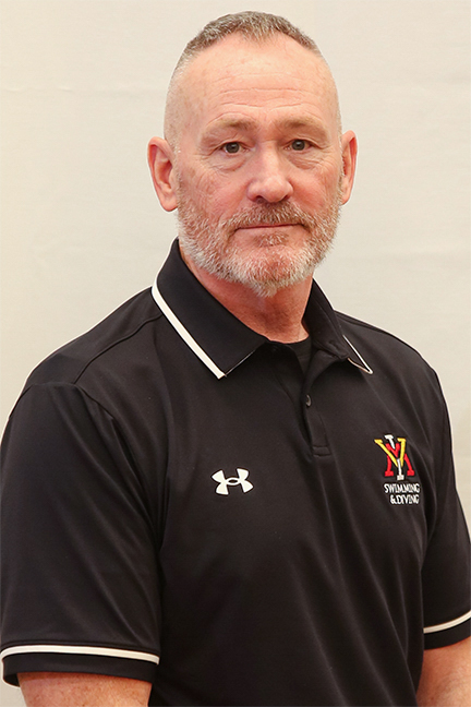 VMI Swim & Dive Head Shot - Coach Gary Thacker