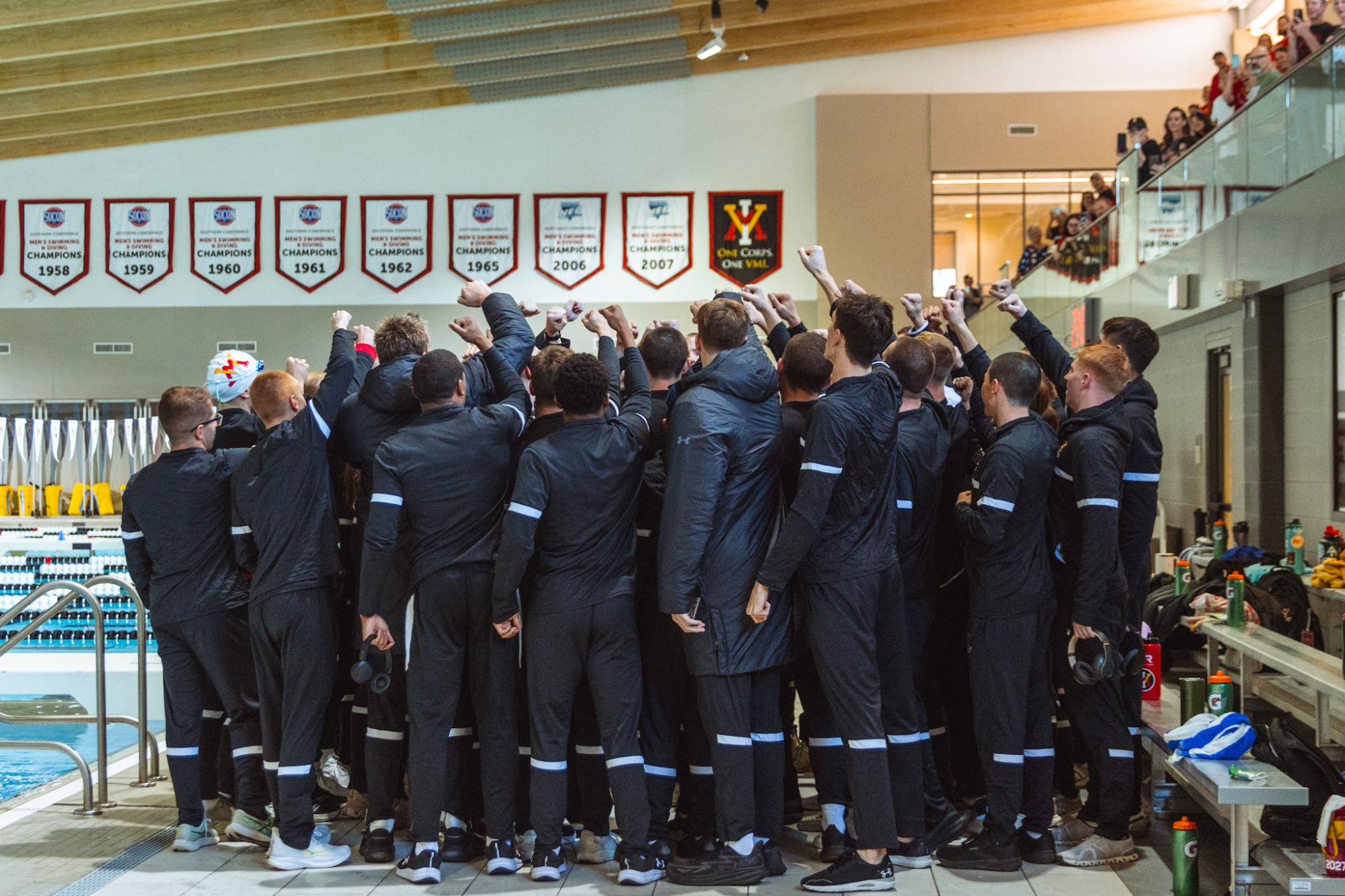 VMI Swim & Dive vs. Davidson Action Shot