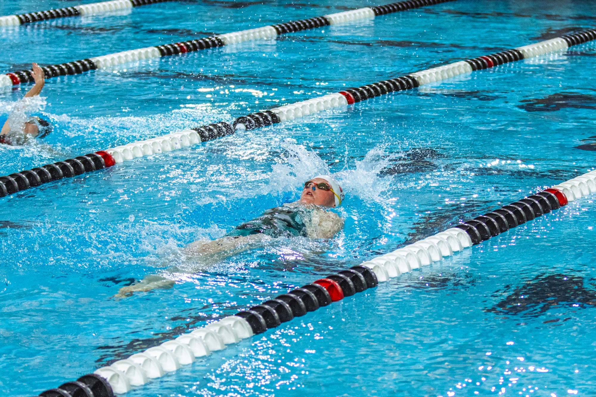 VMI Swim & Dive vs. Davidson Action Shot