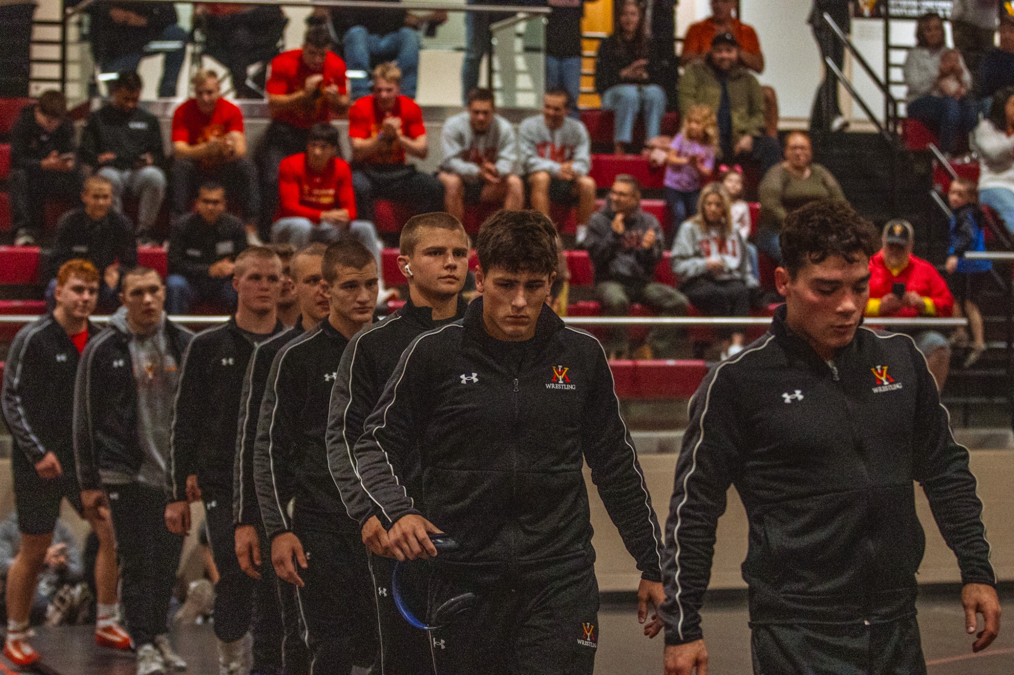 VMI Wrestling vs. Emory & Henry Action Shot