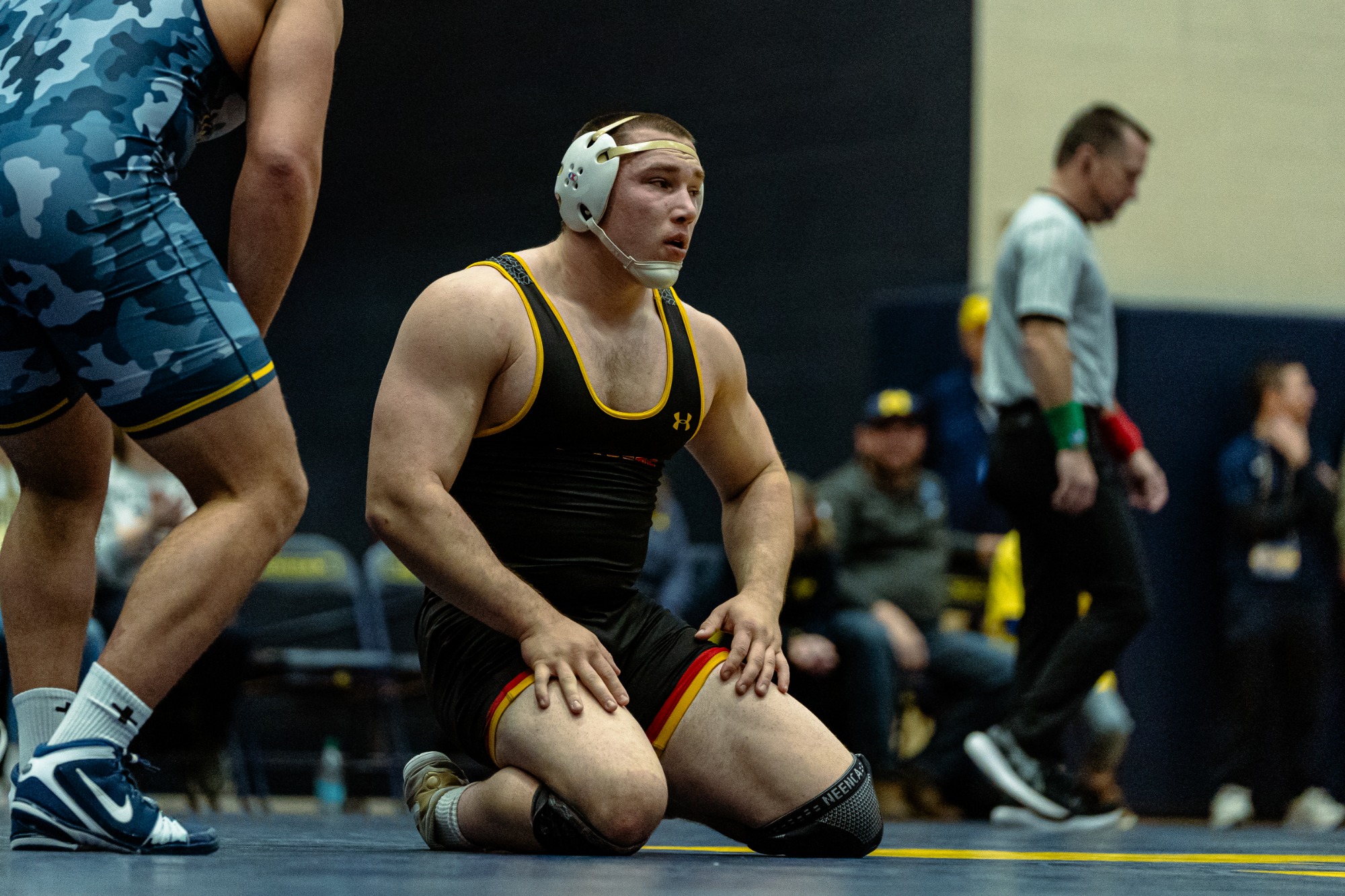 VMI Wrestling vs. Michigan Action Shot