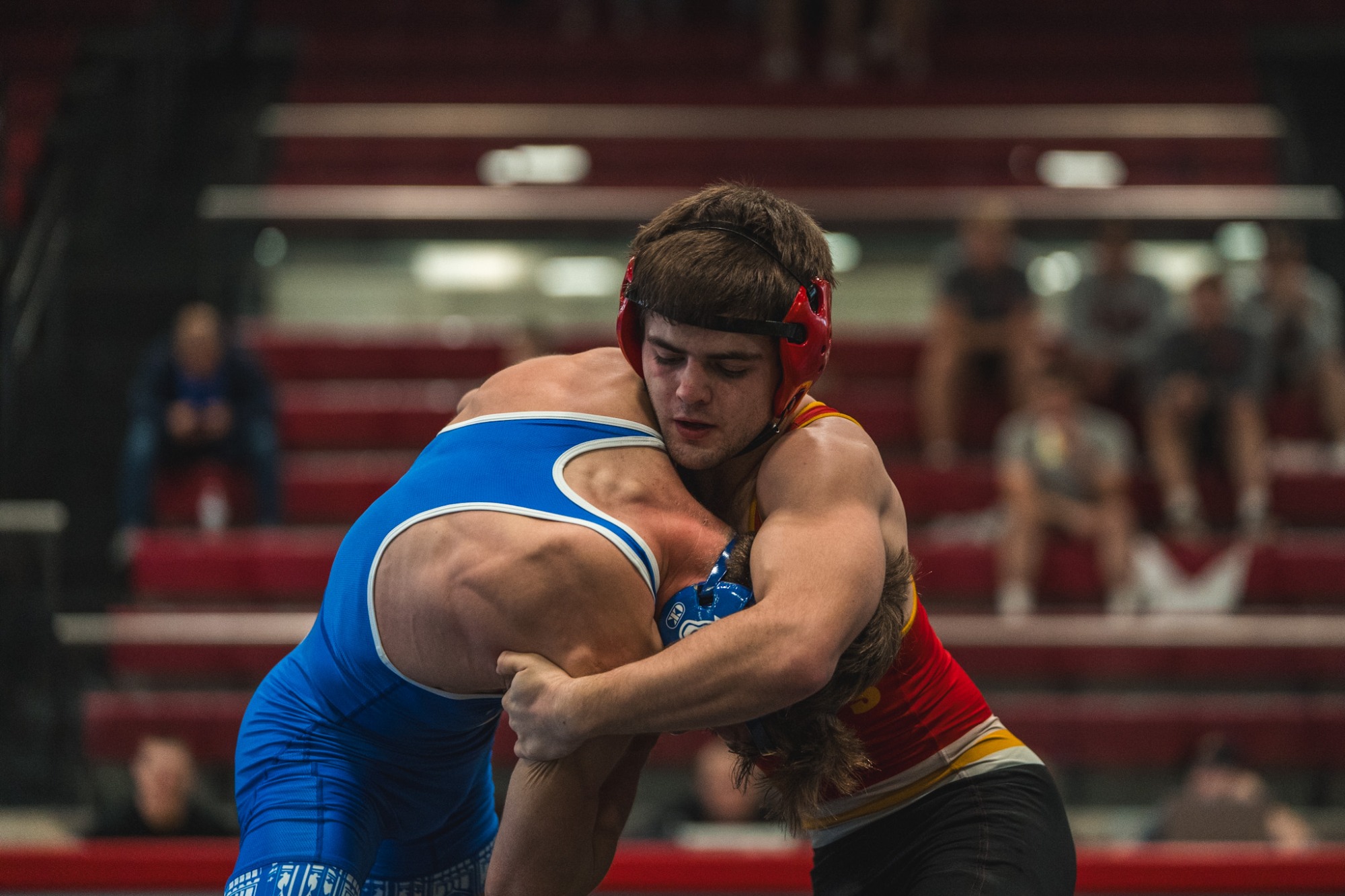 VMI Wrestling vs. Duke Action Shot