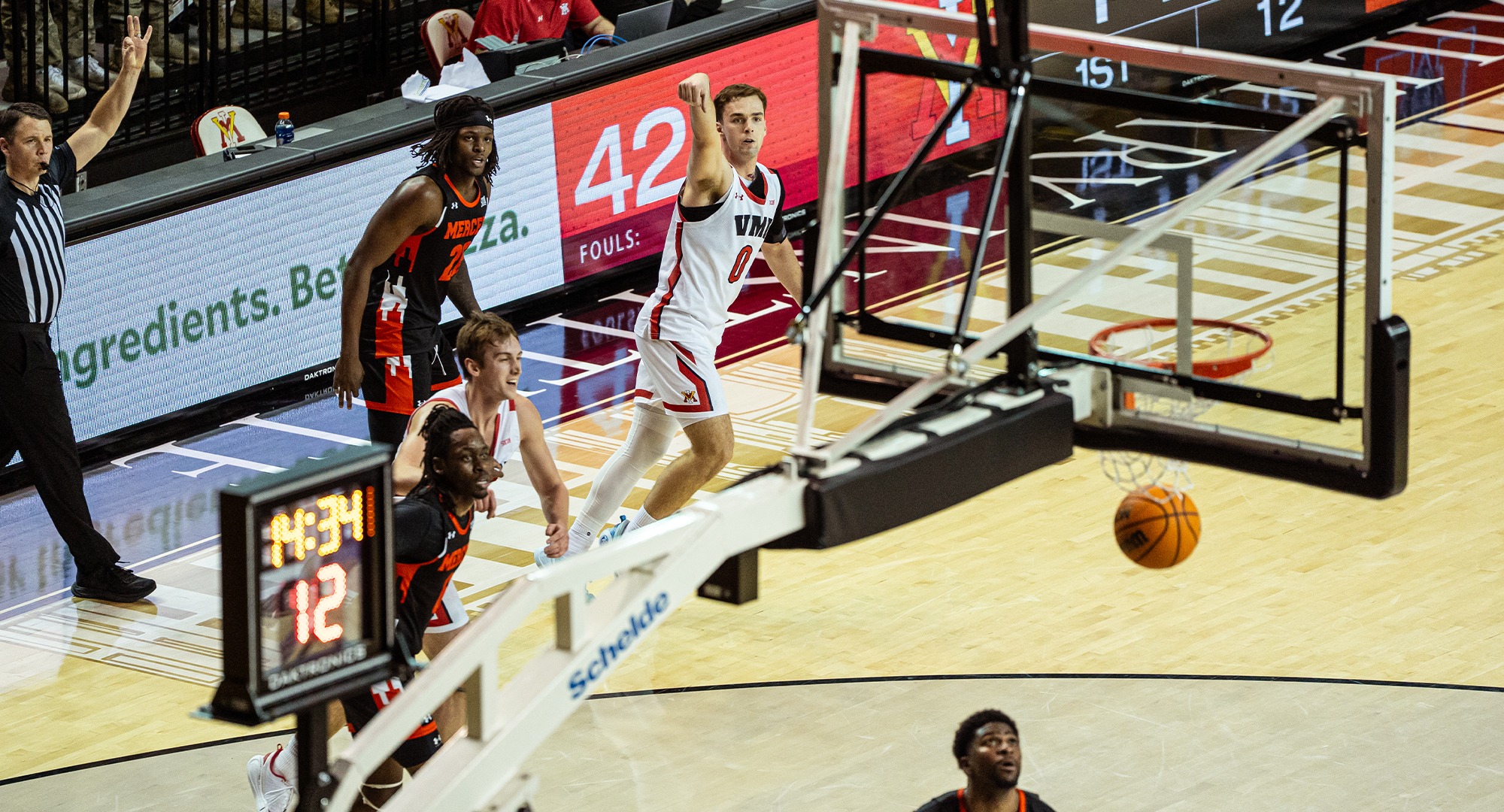 VMI Basketball vs. Mercer - Liston (Story)