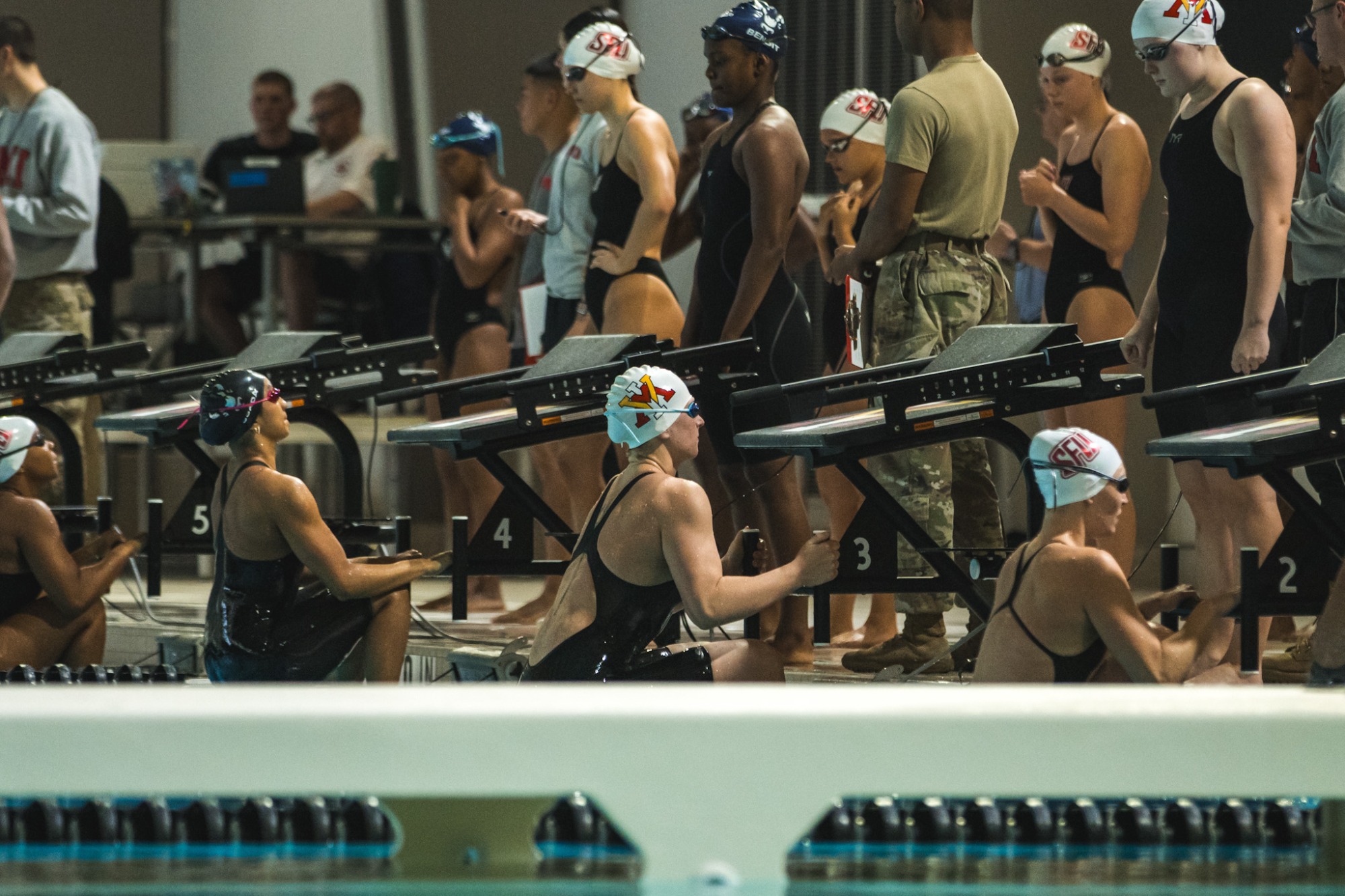 VMI Swim & Dive vs. Howard & Saint Francis Action Shot