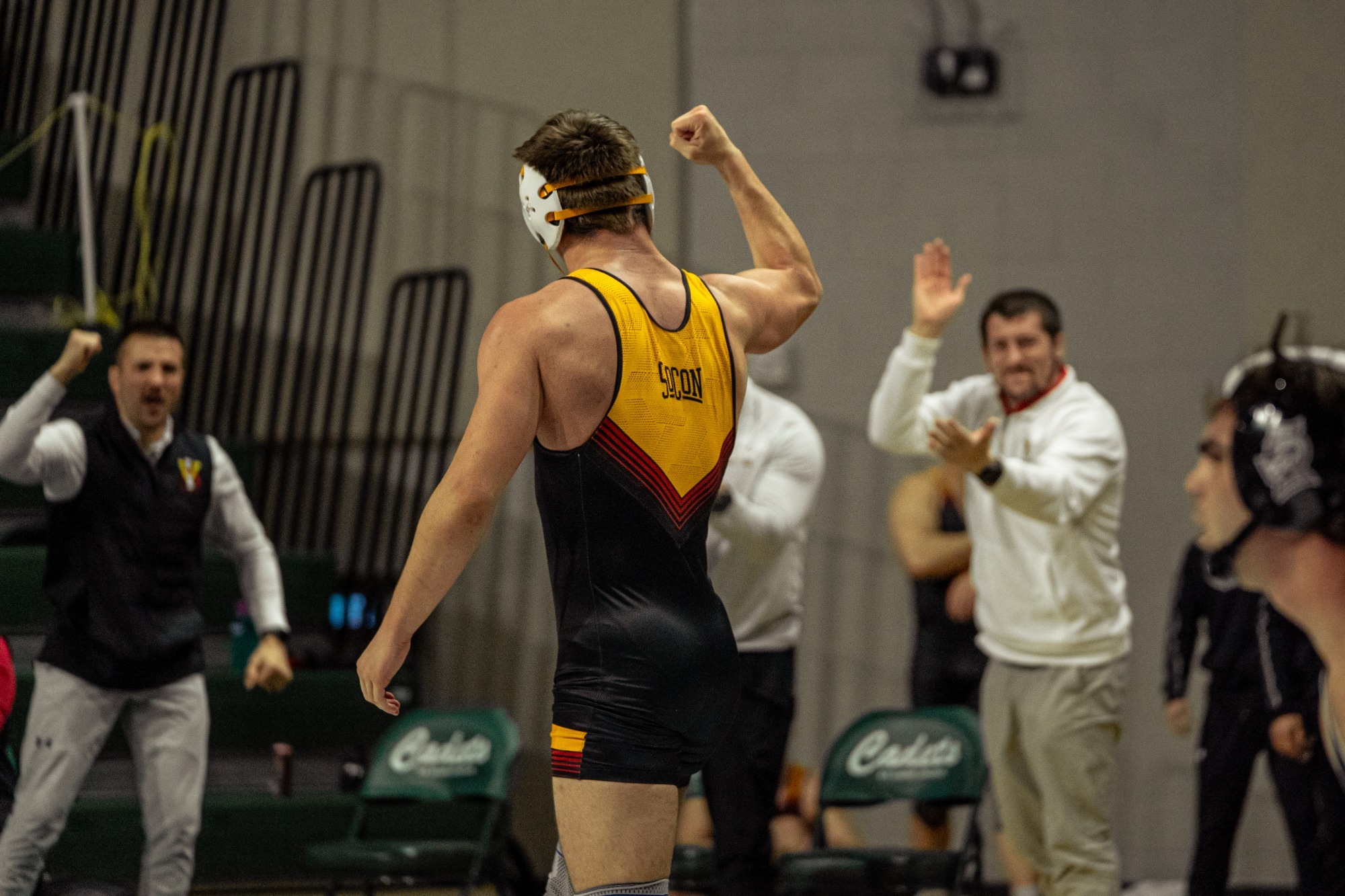VMI Wrestling vs. Bellarmine - Schoffstall (story)