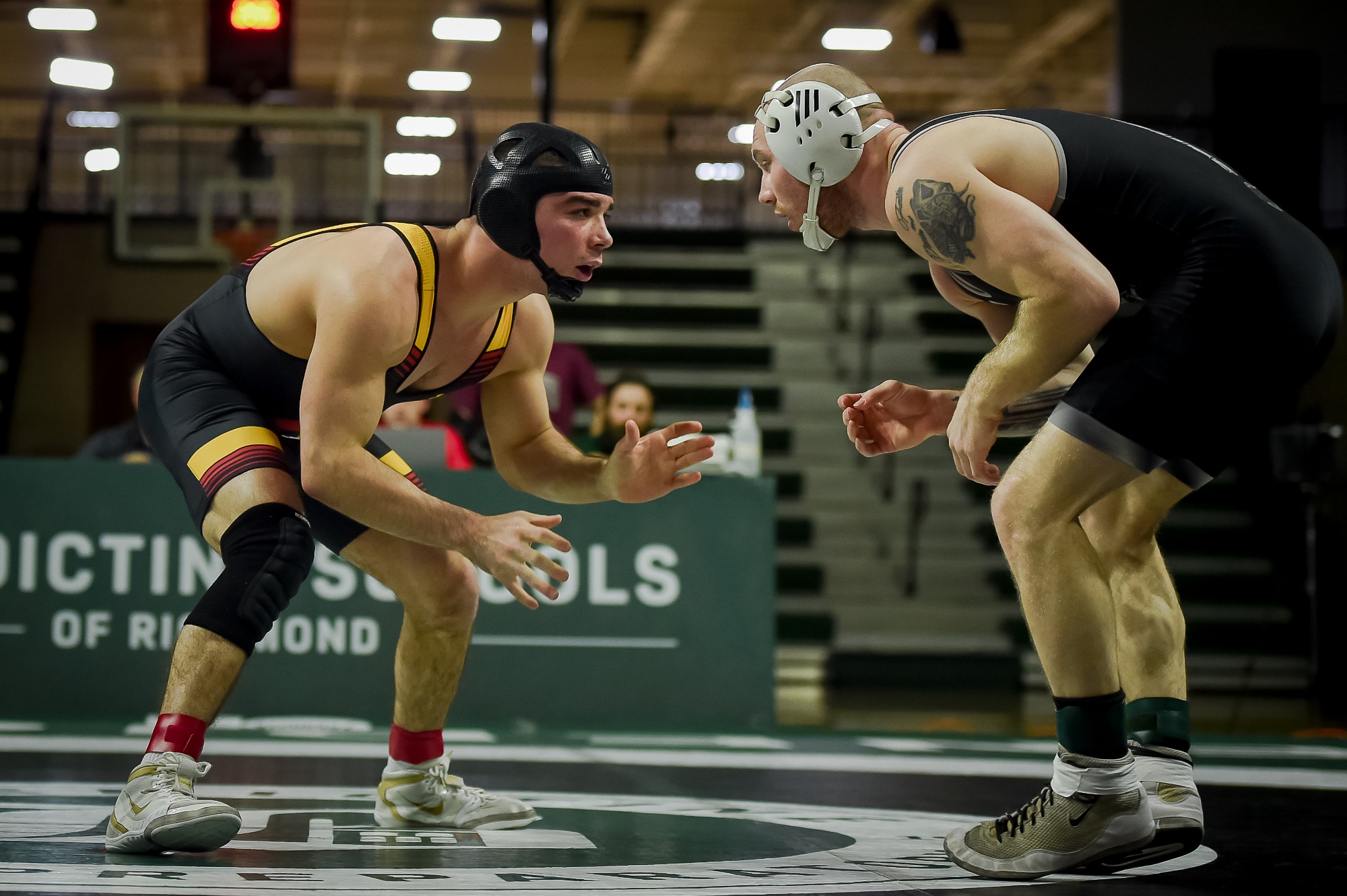 VMI Wrestling vs. Bellarmine Action Shot