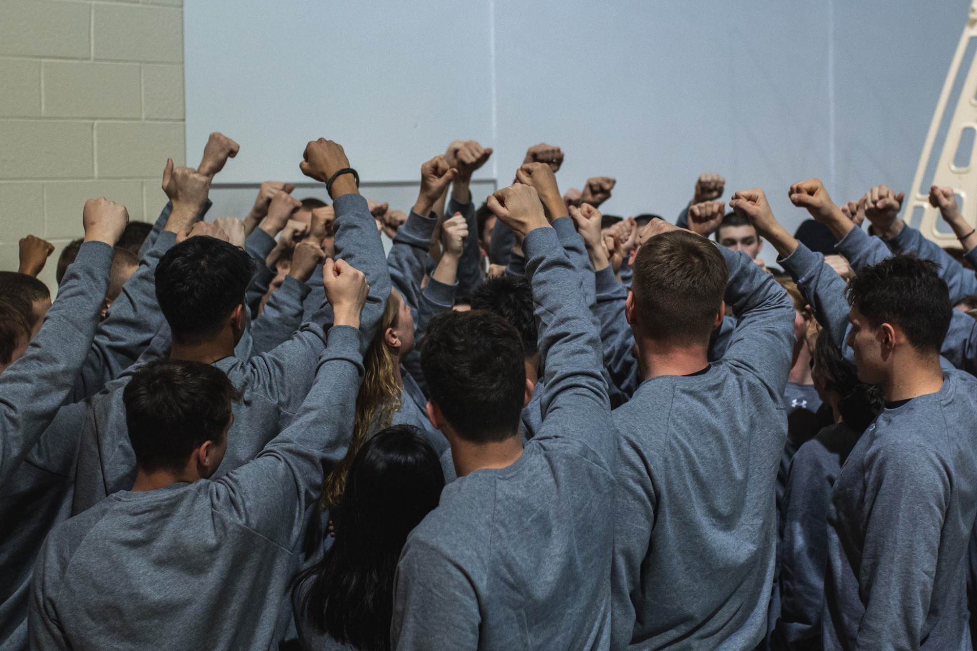 VMI Swim & Dive vs. WLU Action Shot