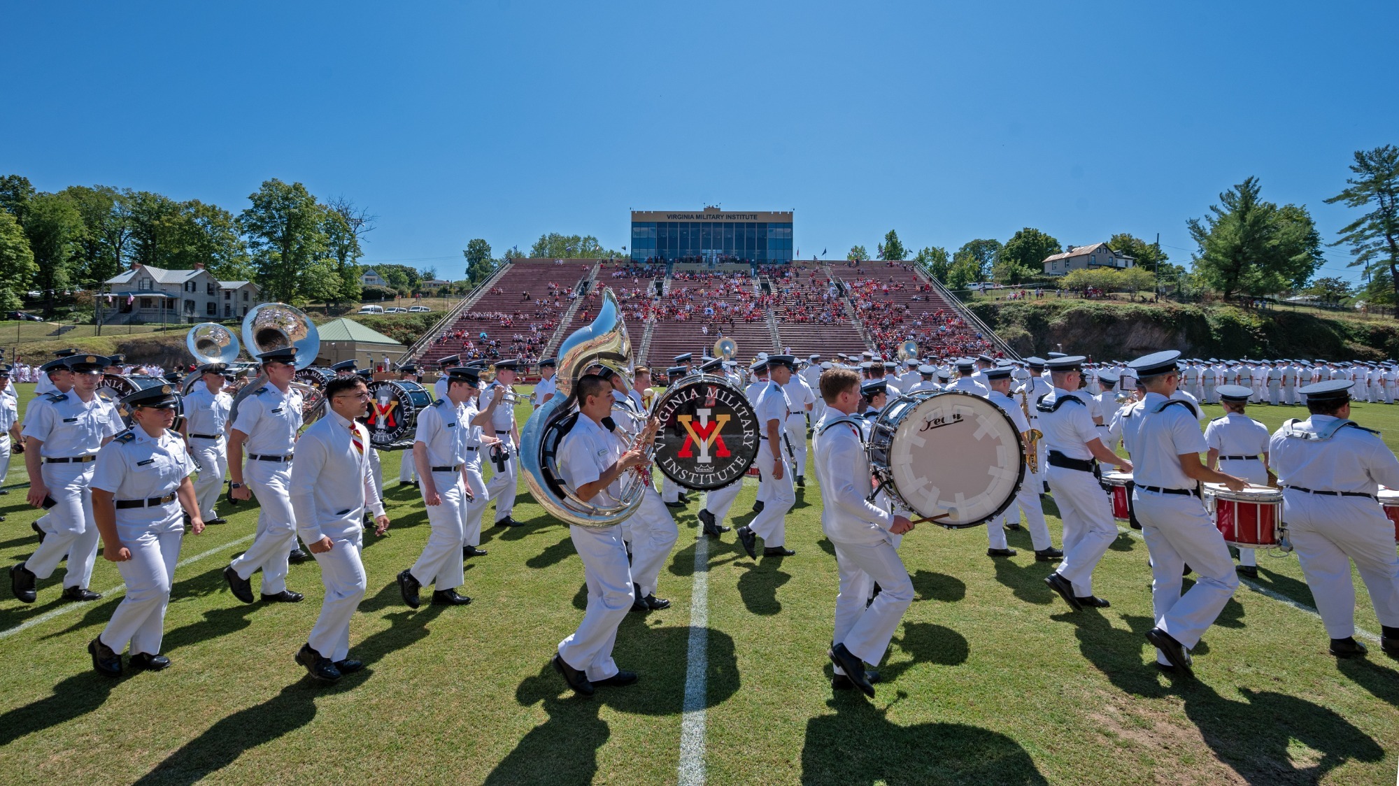 regimental band - vmi football 2023