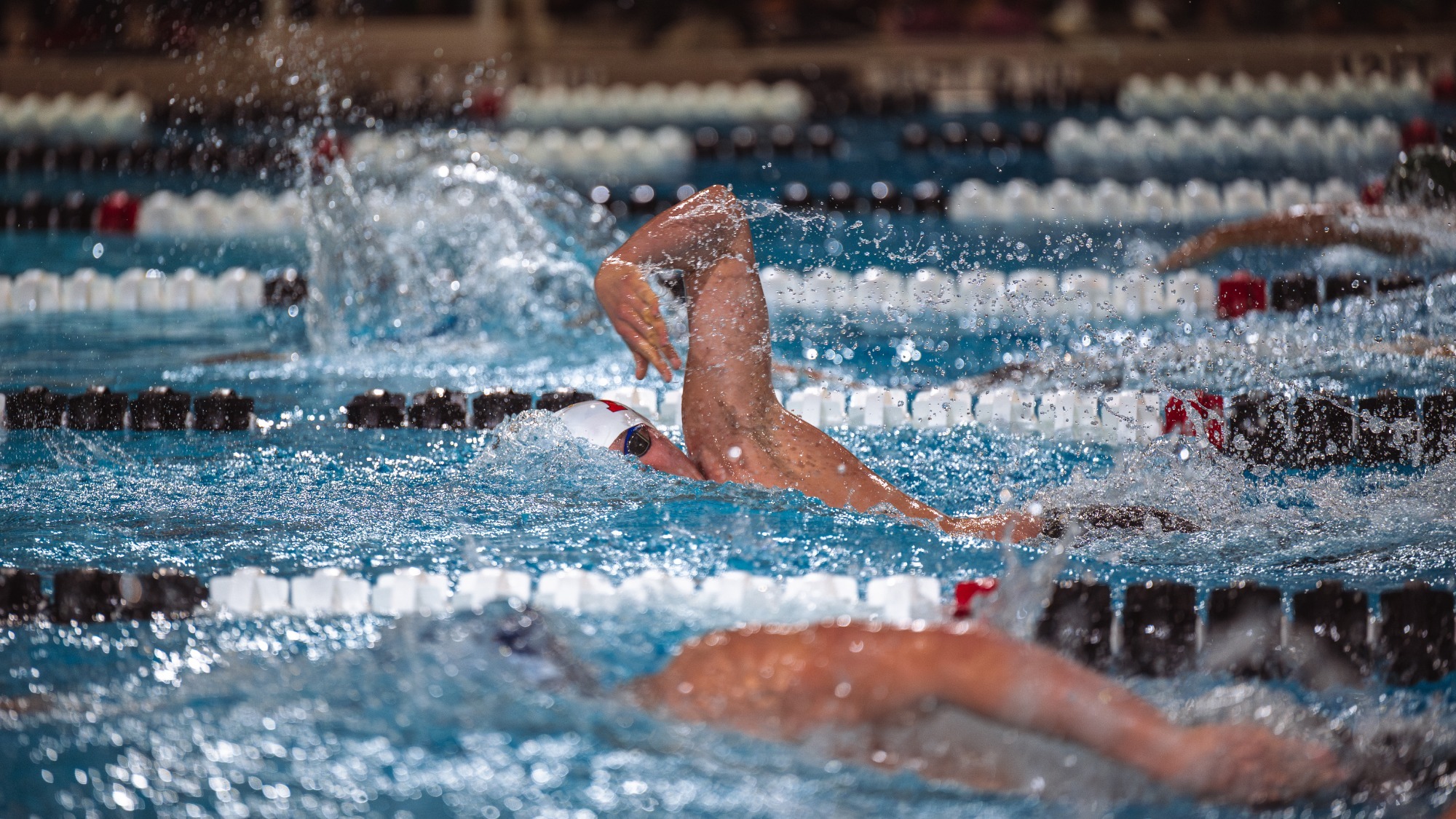 VMI Swim & Dive at America East Championships - Day Two