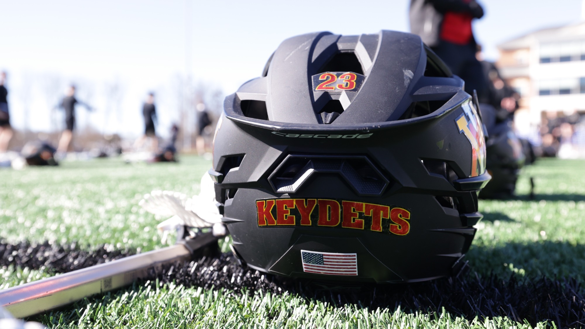 helmet at high point