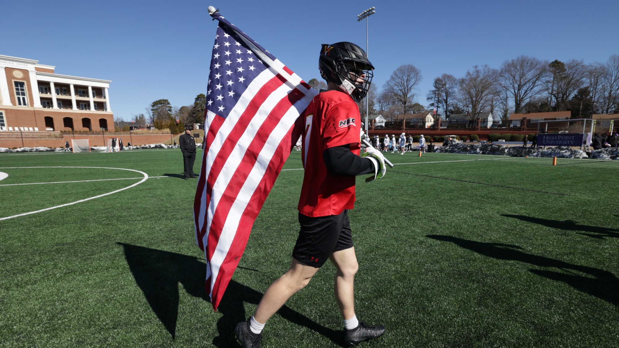 english at high point - flag
