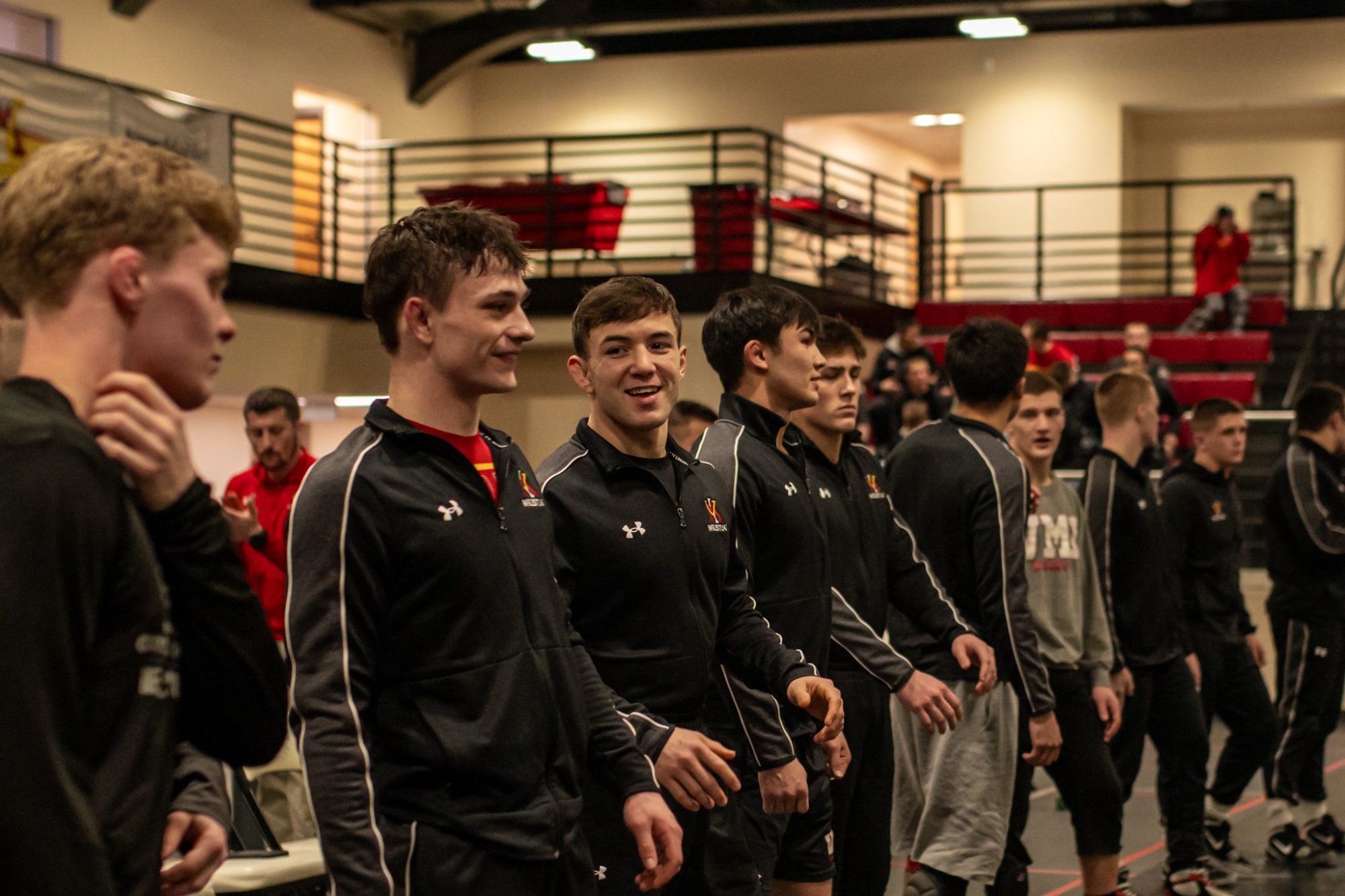 VMI Wrestling vs. Campbell Action Shot